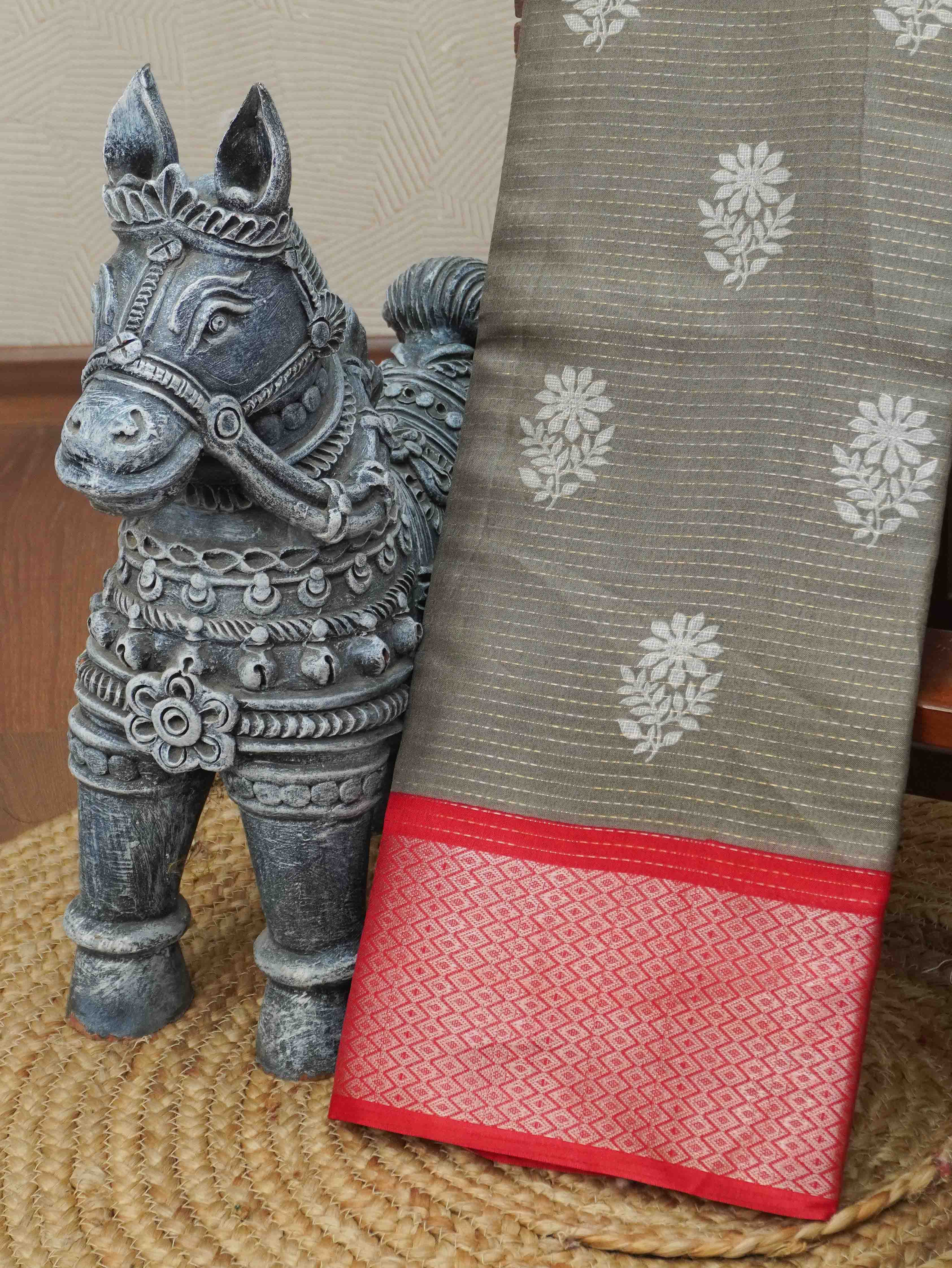 Printed Dola Saree | TTDS3404