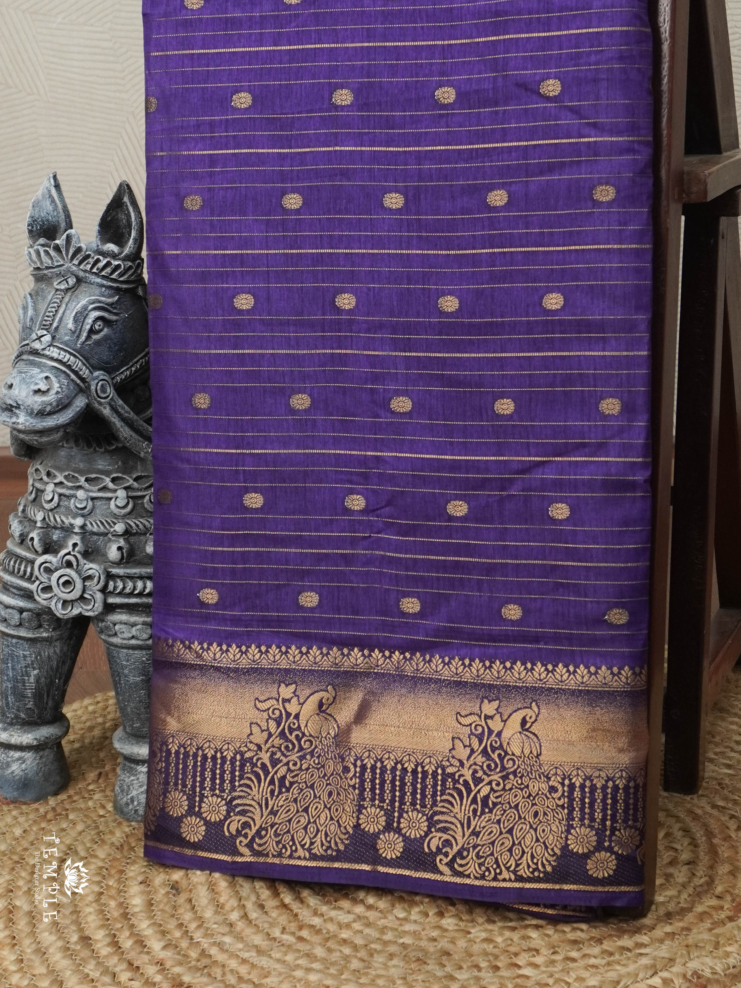 Semi Tussar Silk Saree | TTDS2036