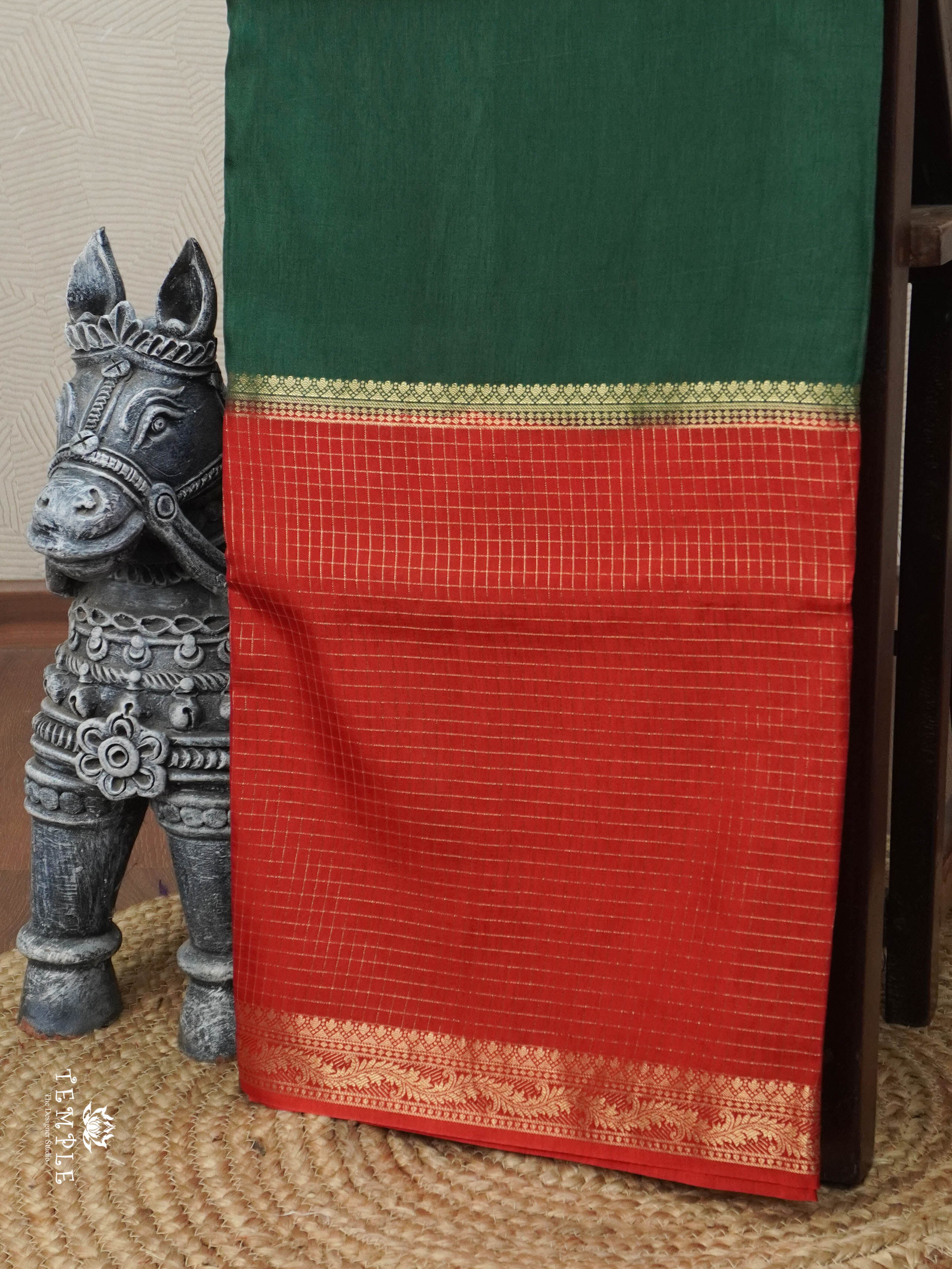 Semi Mysore Silk Saree | TTDS2954