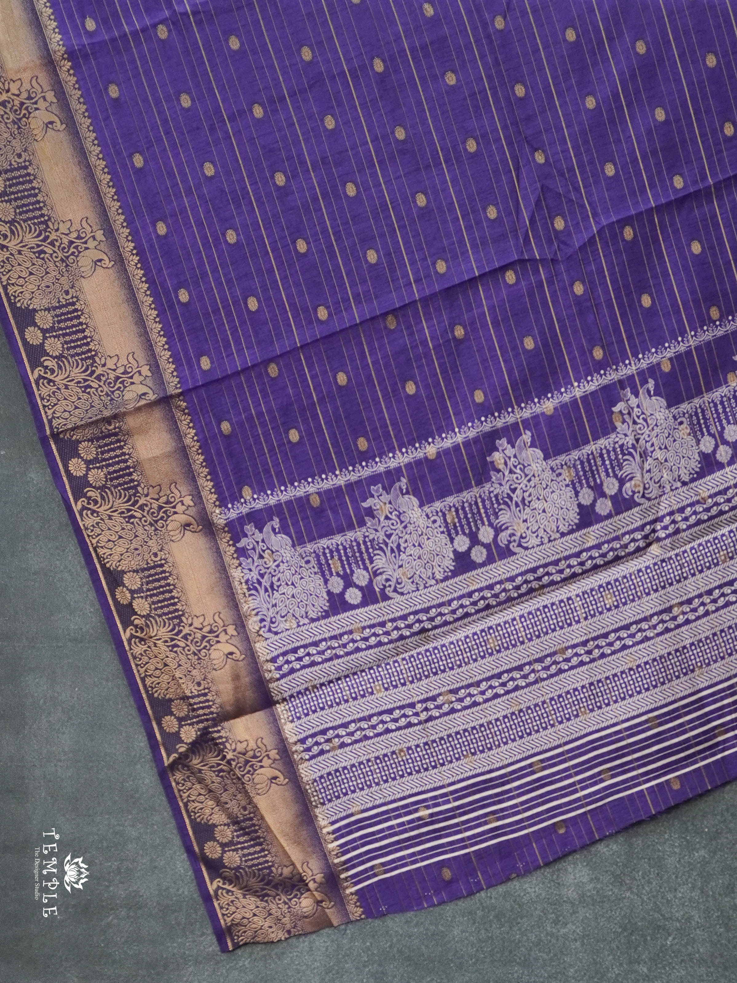Semi Tussar Silk Saree | TTDS2036