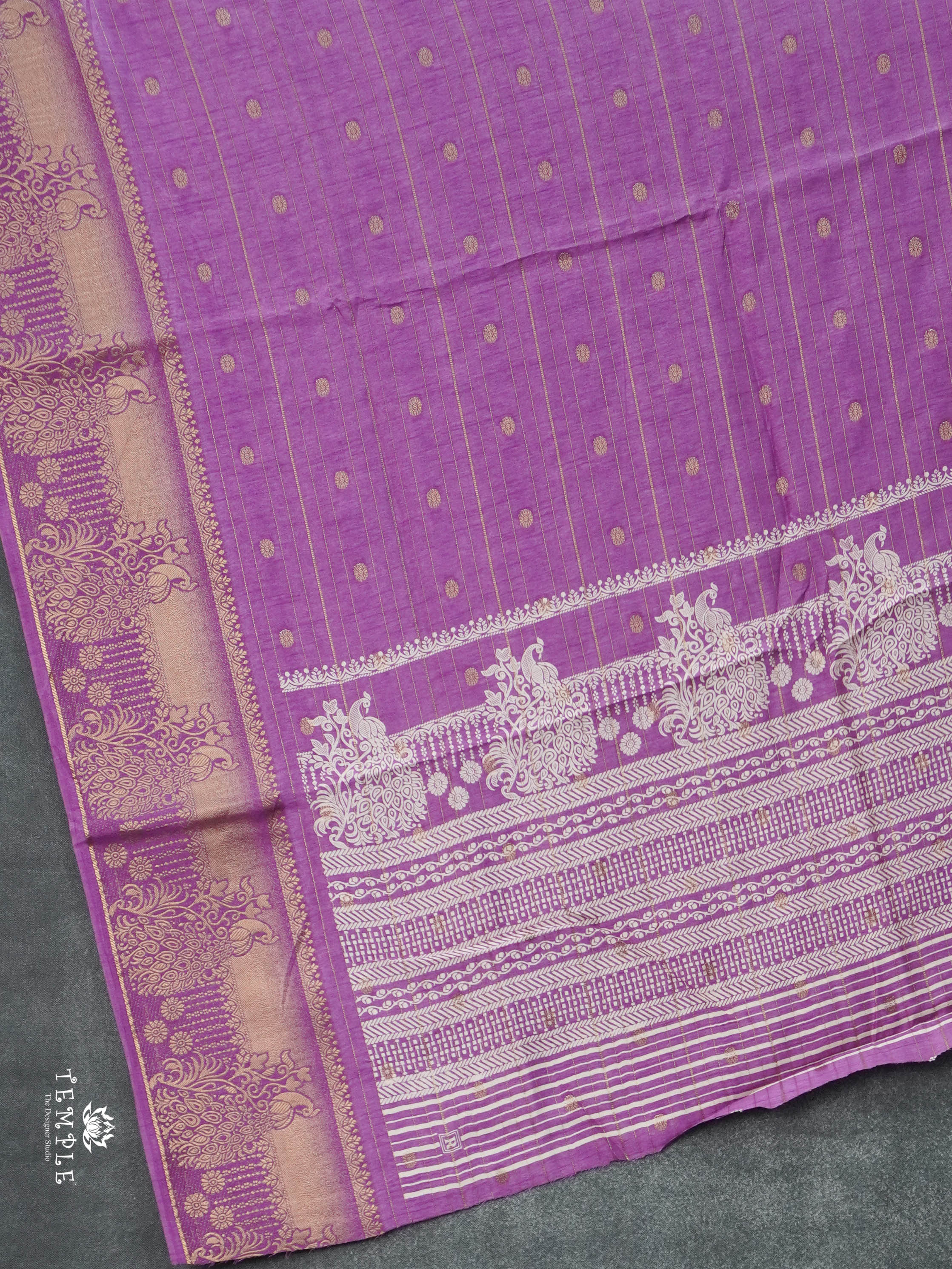 Semi Tussar Silk Saree | TTDS2036