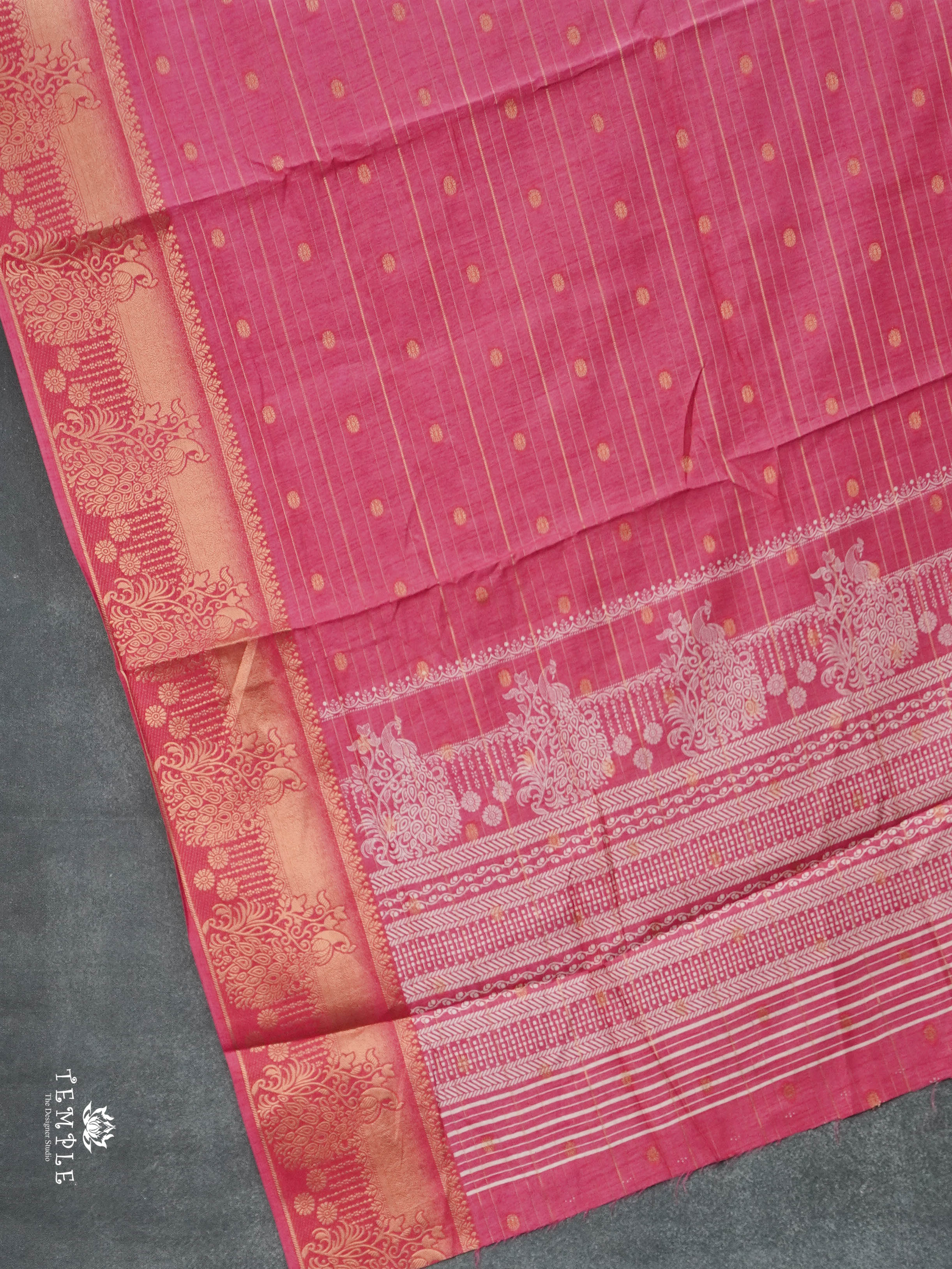 Semi Tussar Silk Saree | TTDS2036