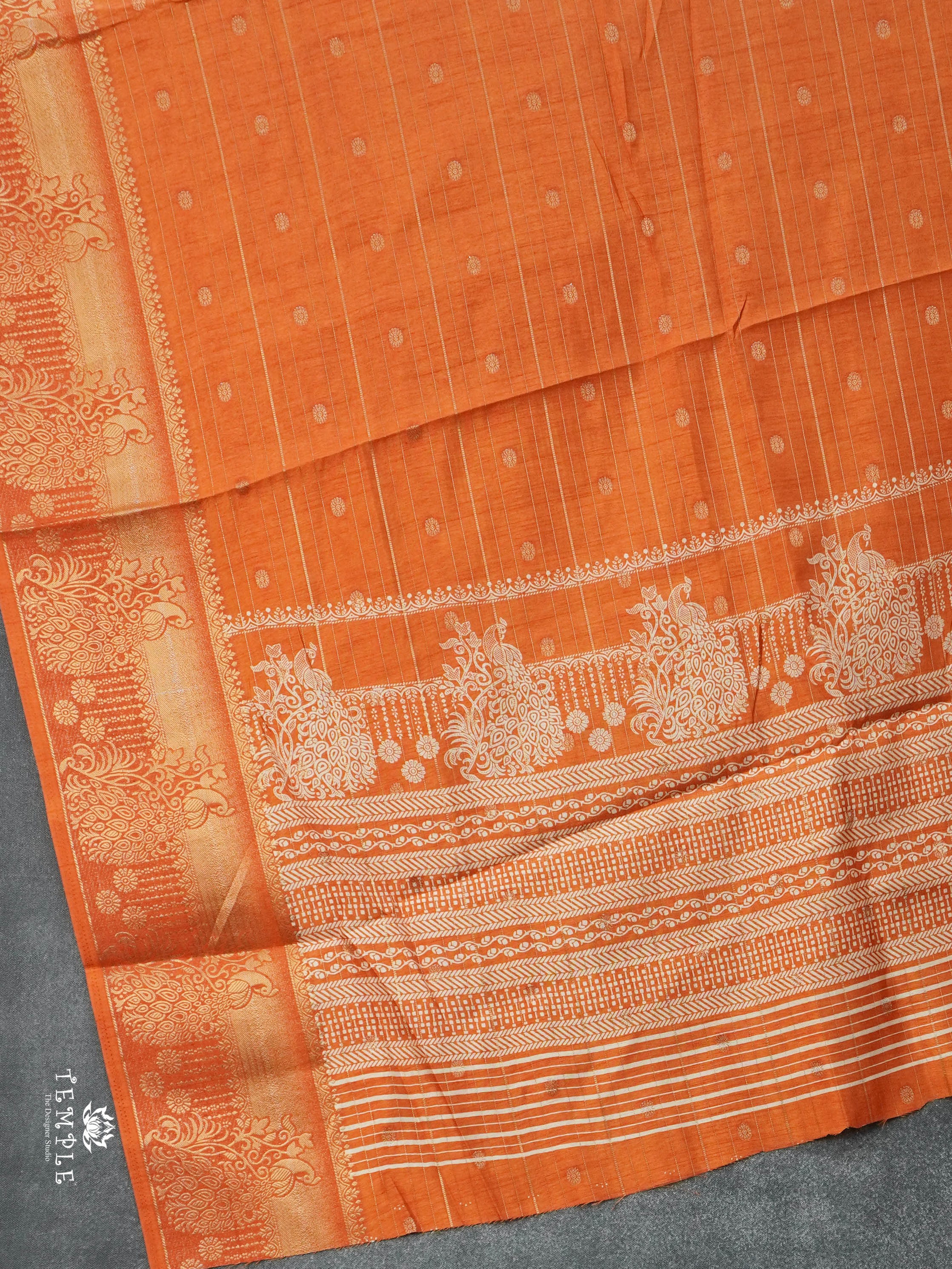 Semi Tussar Silk Saree | TTDS2036