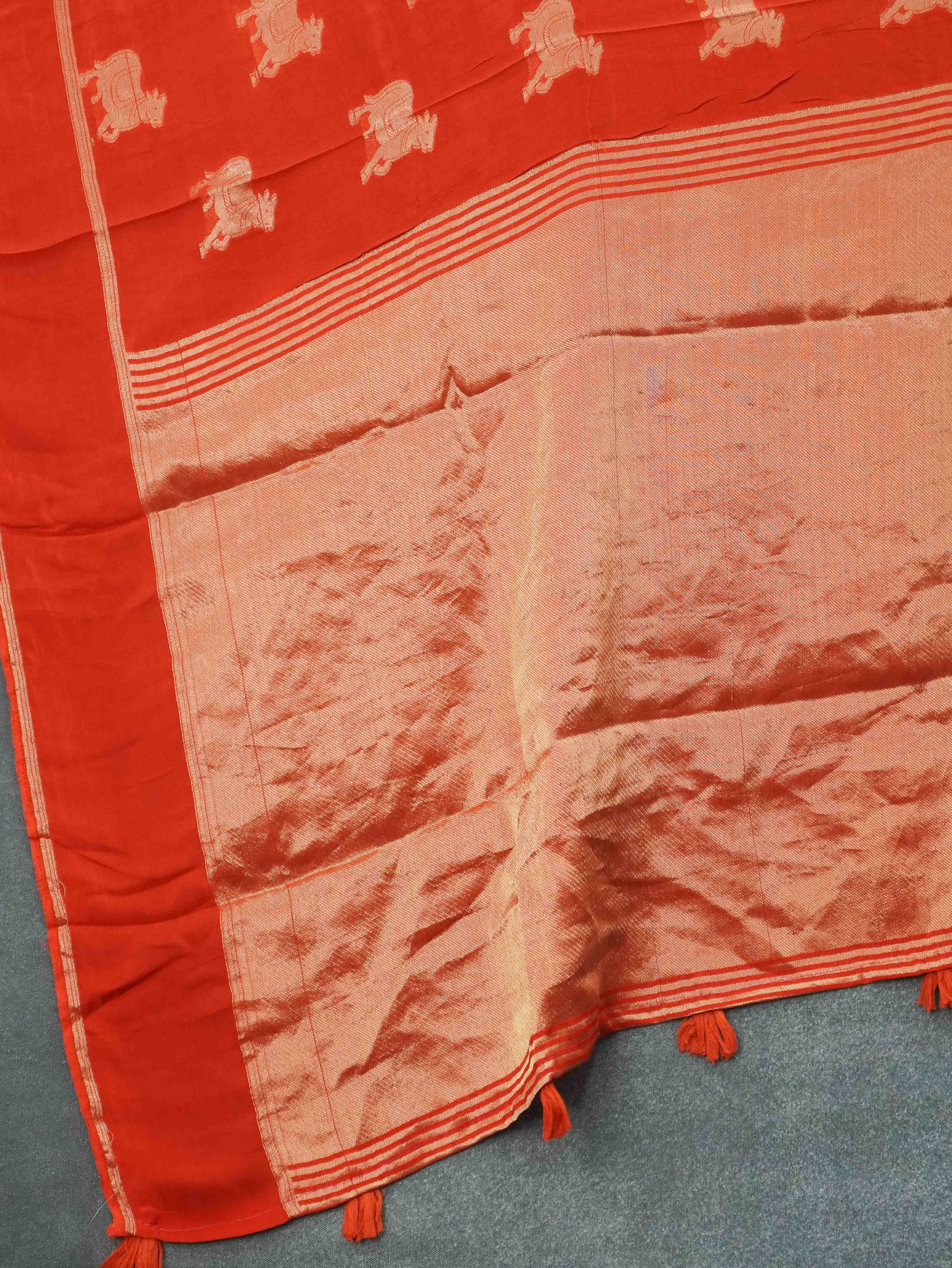 Linen Viscose Saree | TTDS3416