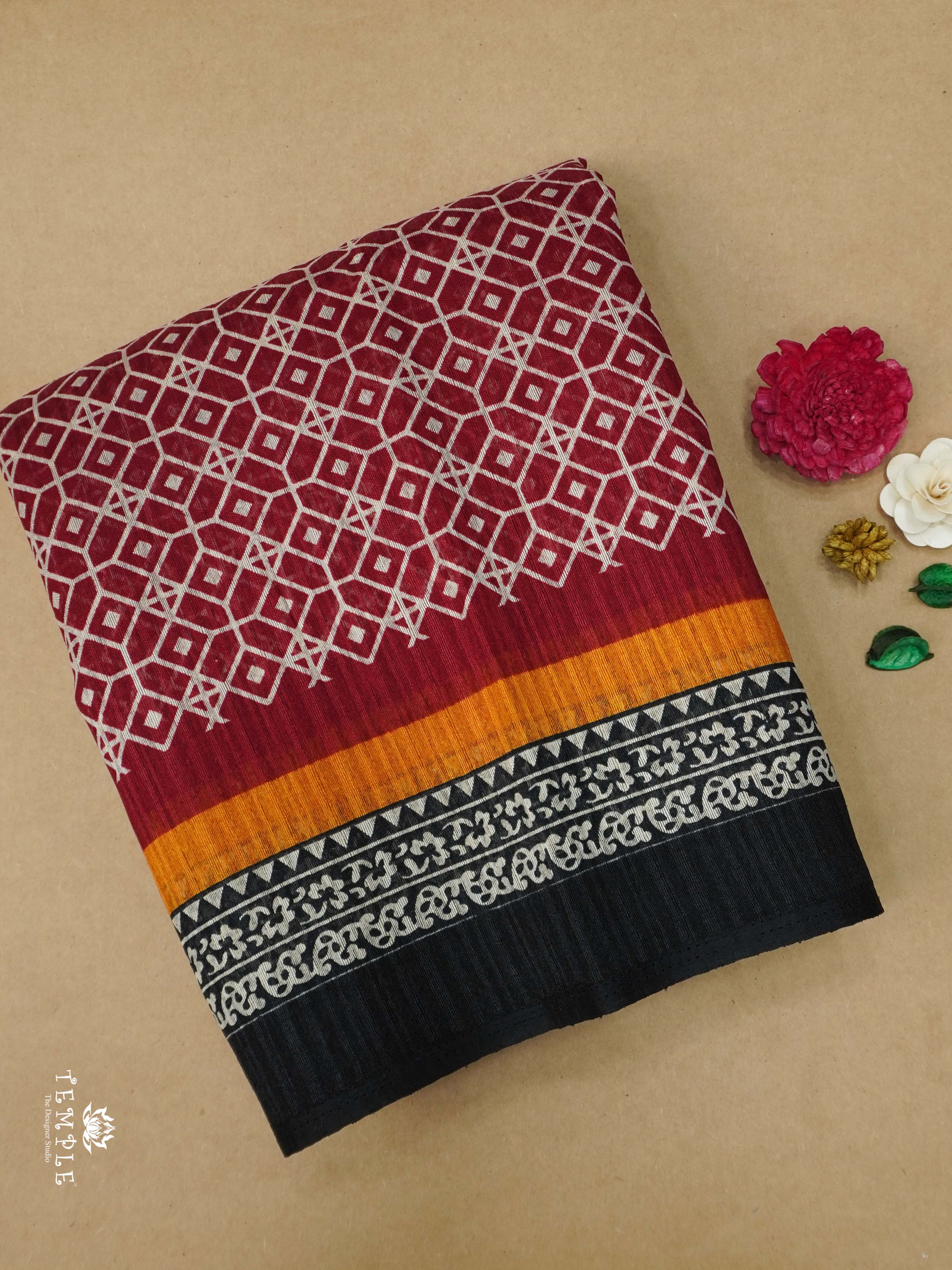 Bamboo Silk Saree | TTDS2023