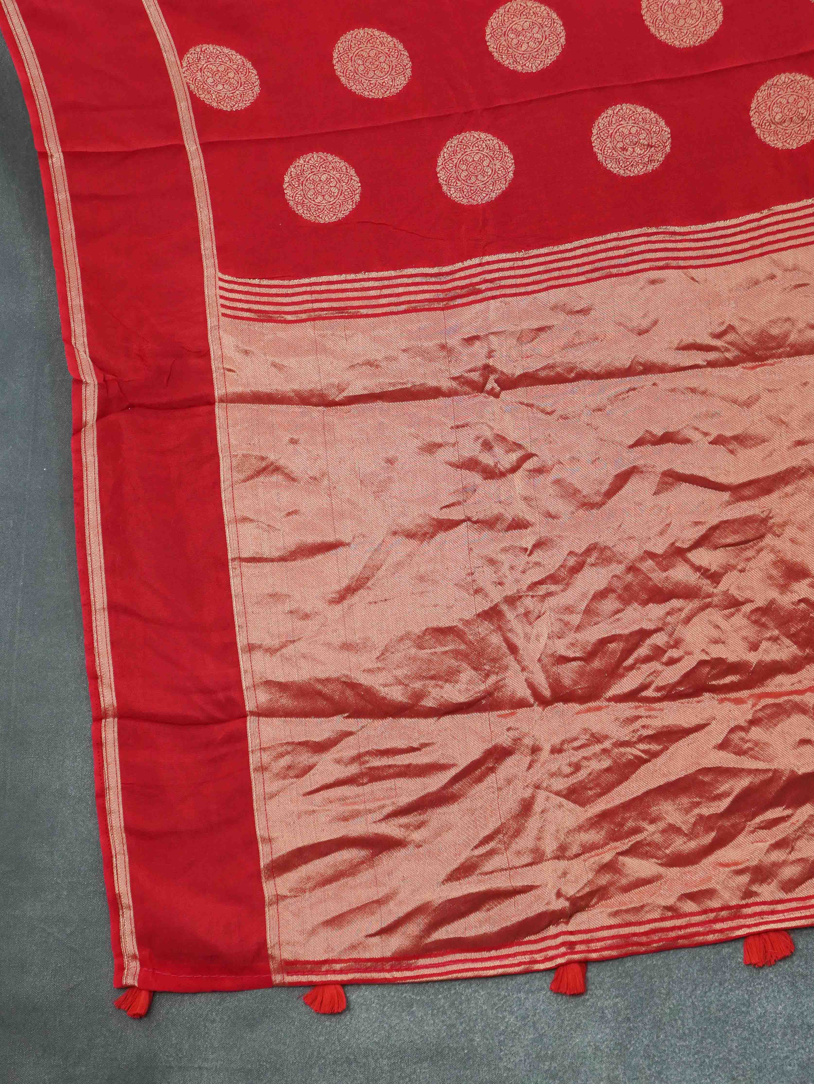 Linen Viscose Saree | TTDS3398