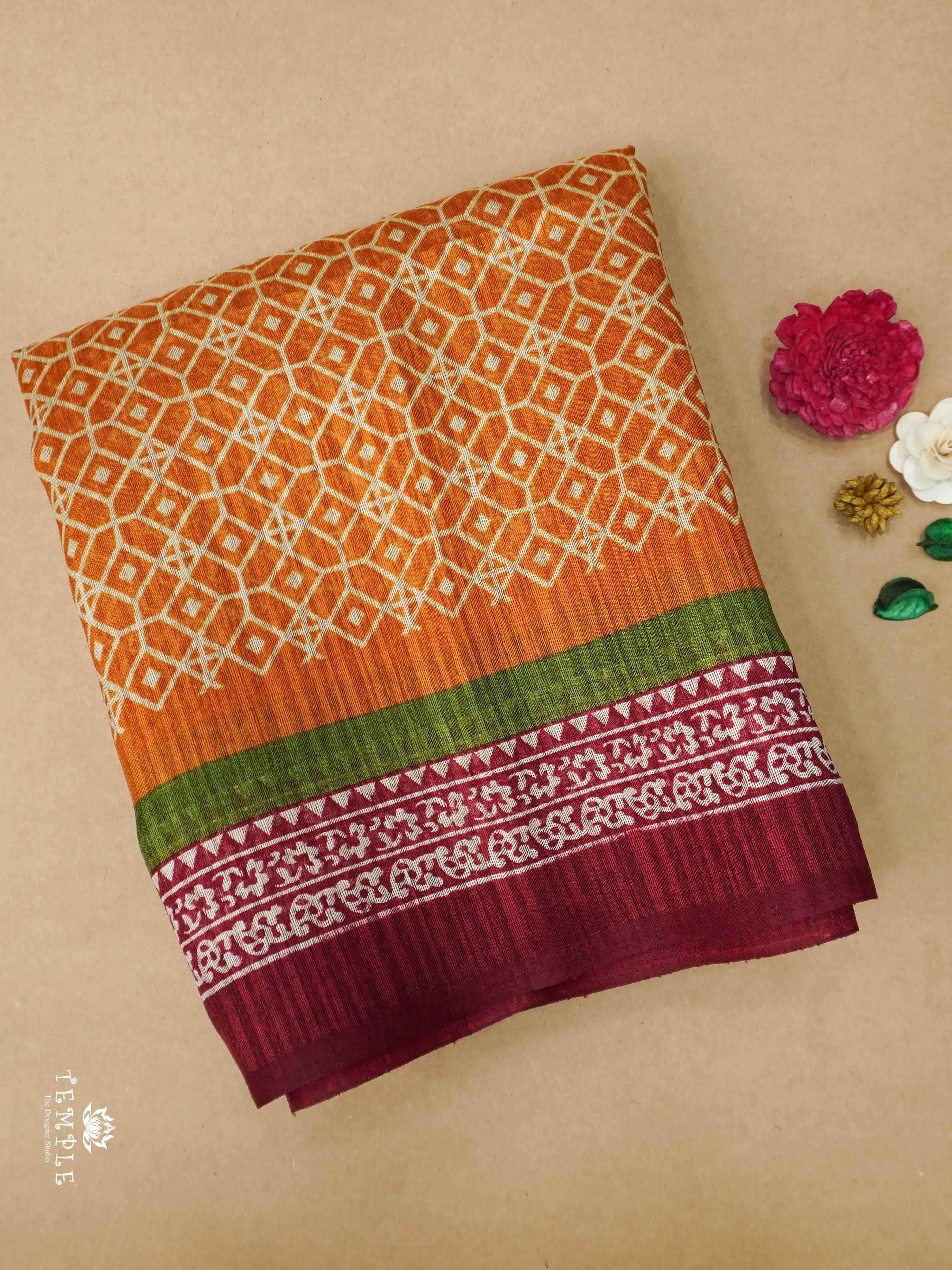 Bamboo Silk Saree | TTDS2023