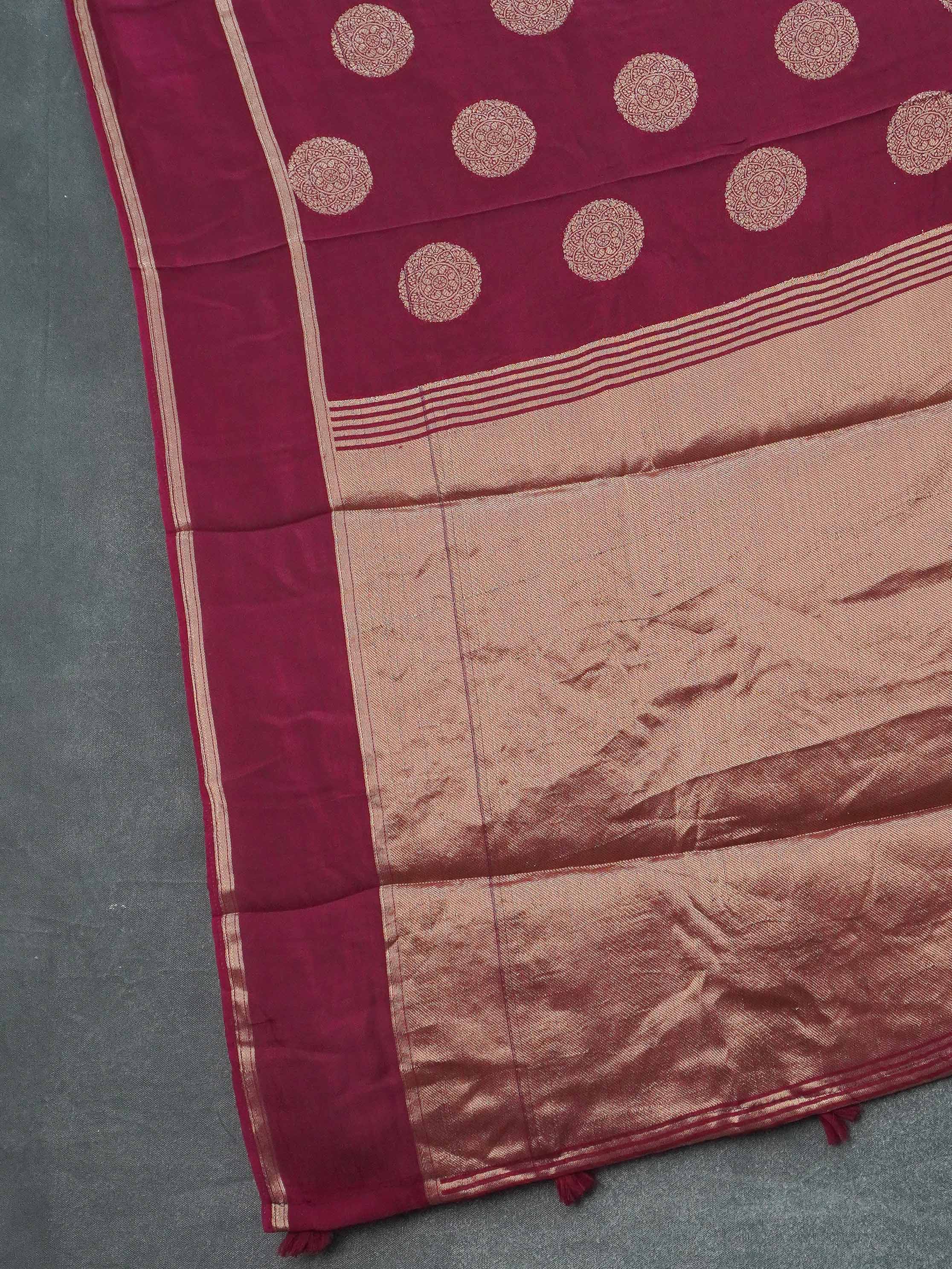 Linen Viscose Saree | TTDS3398