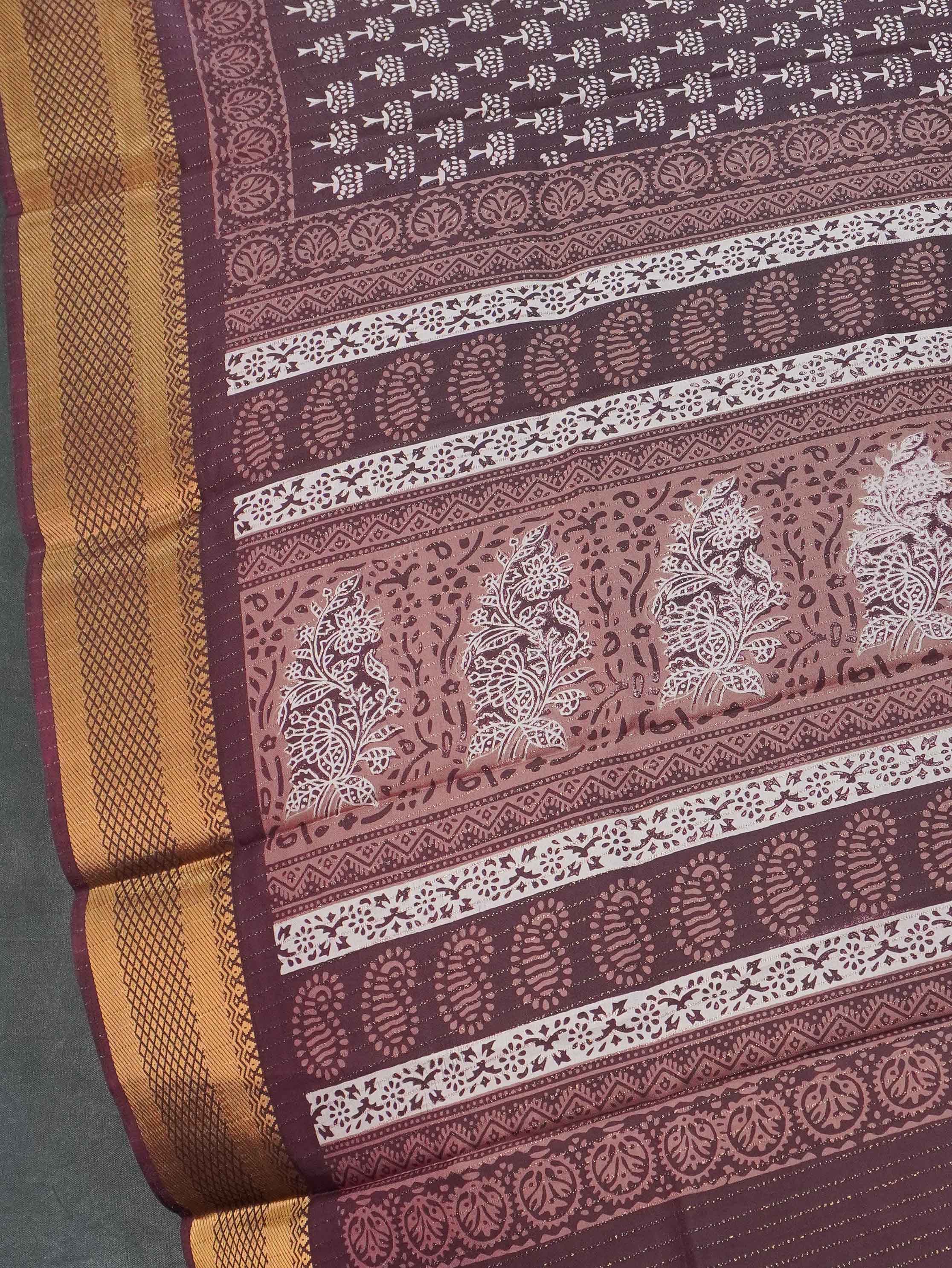 Printed Dola Saree | TTDS3403