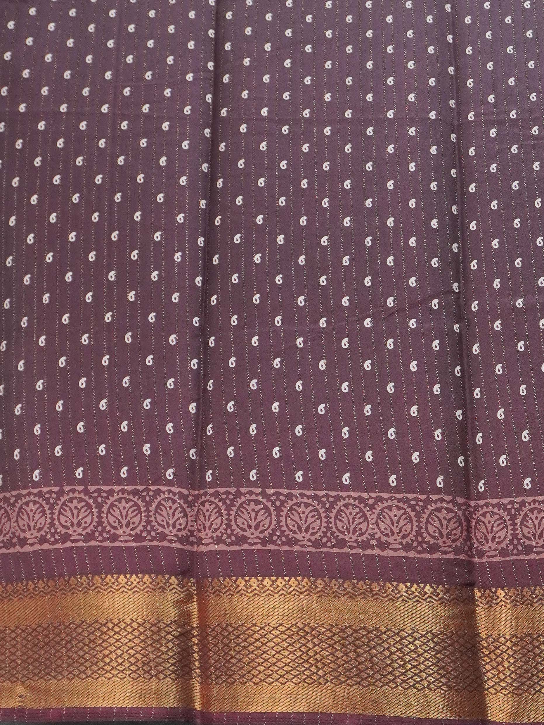 Printed Dola Saree | TTDS3403