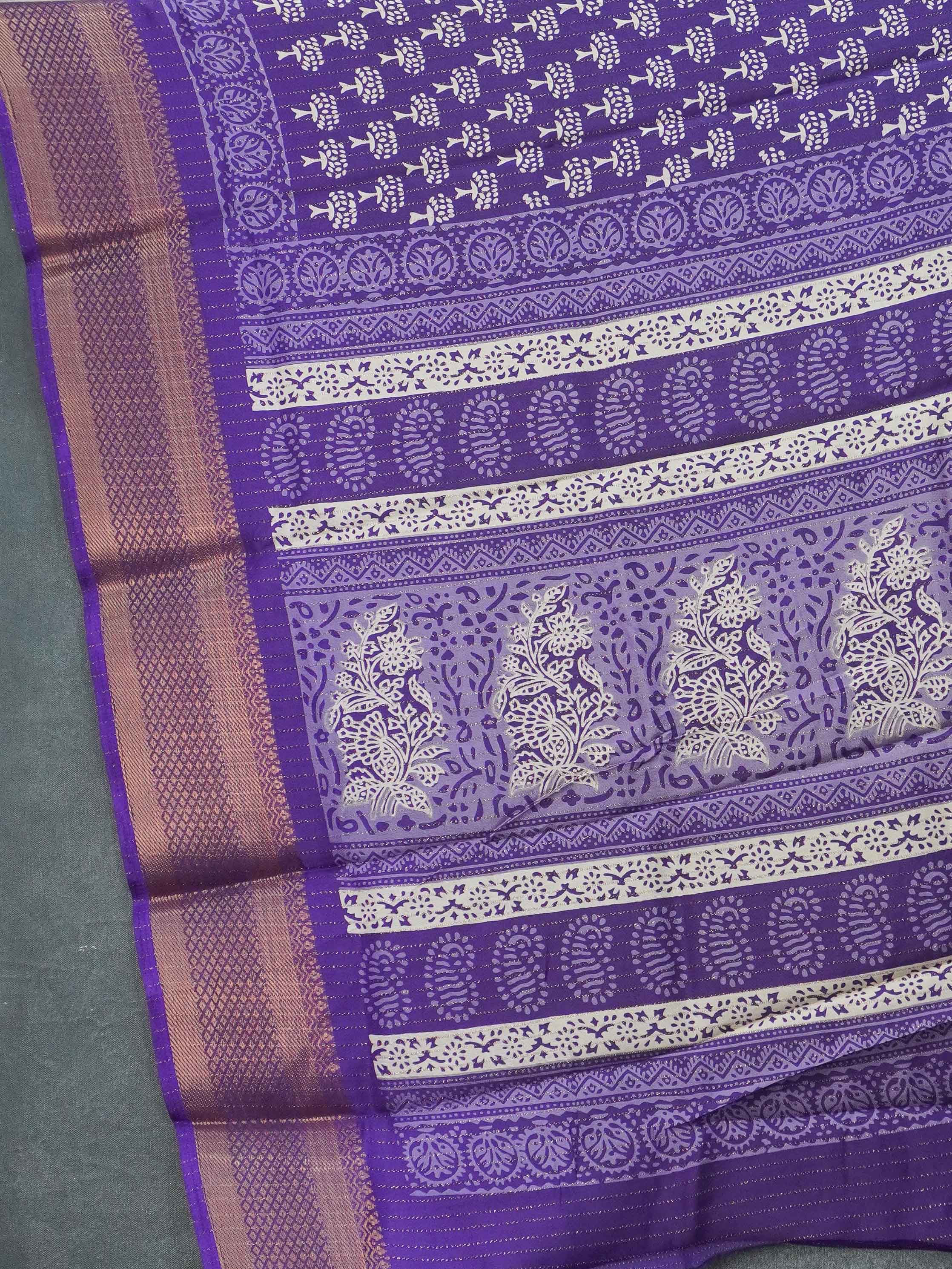 Printed Dola Saree | TTDS3403