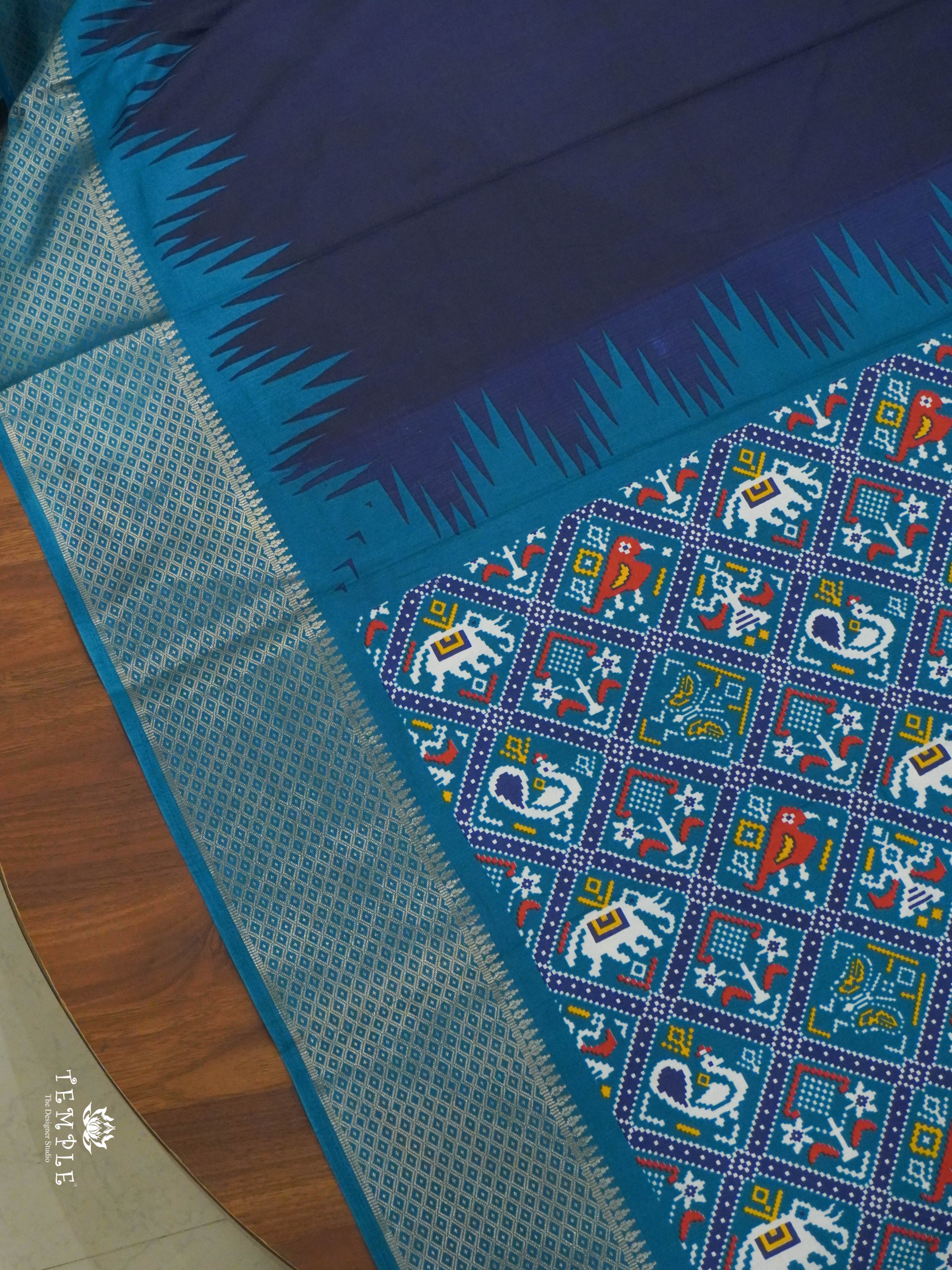 Dola Silk Saree With Temple Border | TTDS1496 | Merry Deals | PRE BOOKING