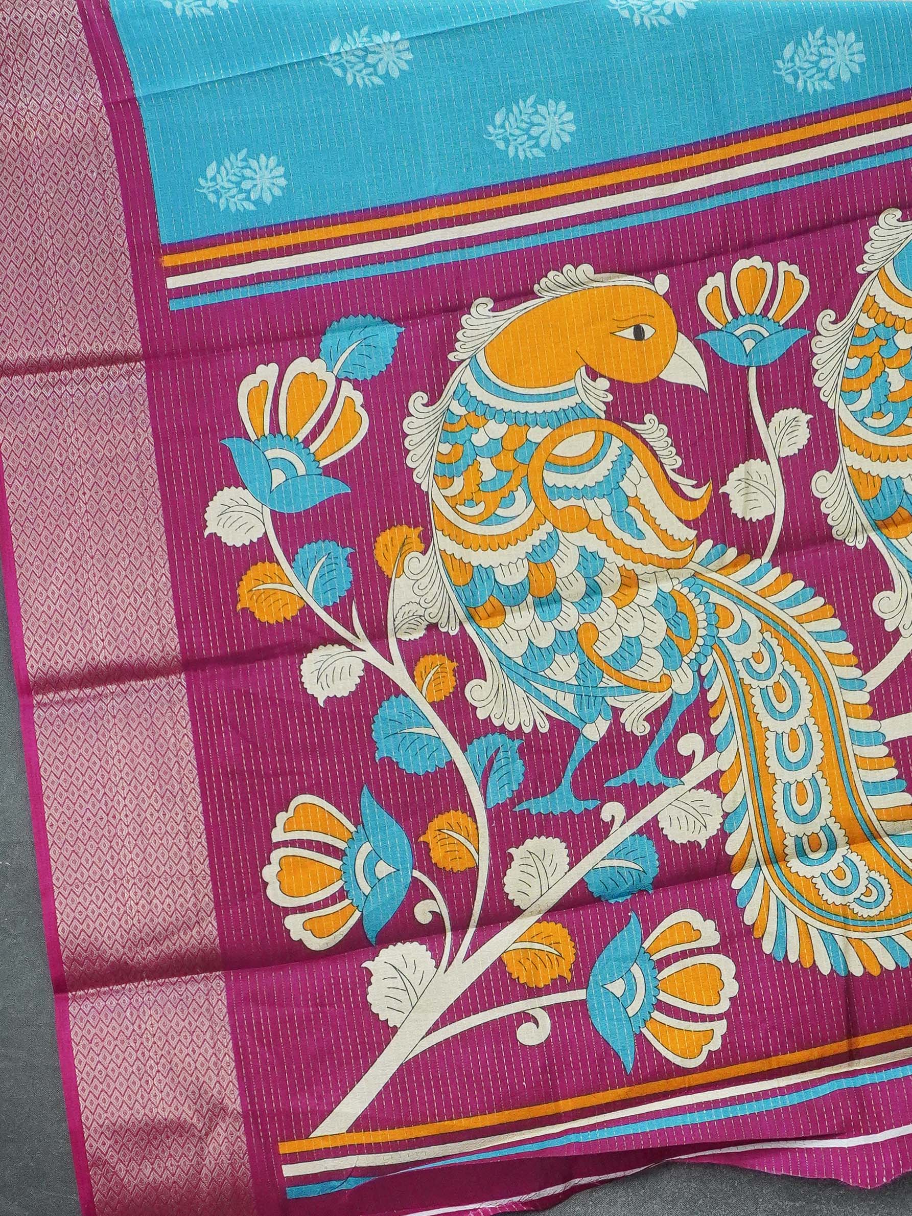 Printed Dola Saree | TTDS3404
