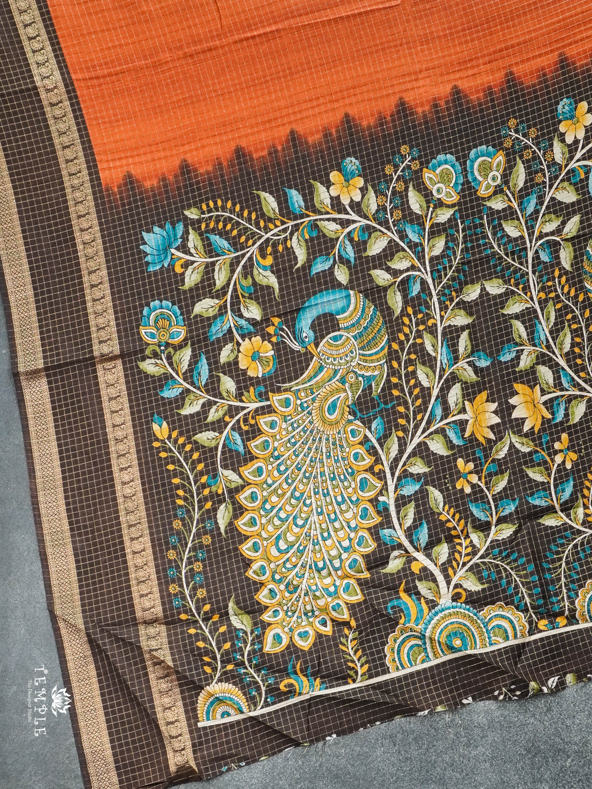 Sungudi Cotton Saree | TTDS2968