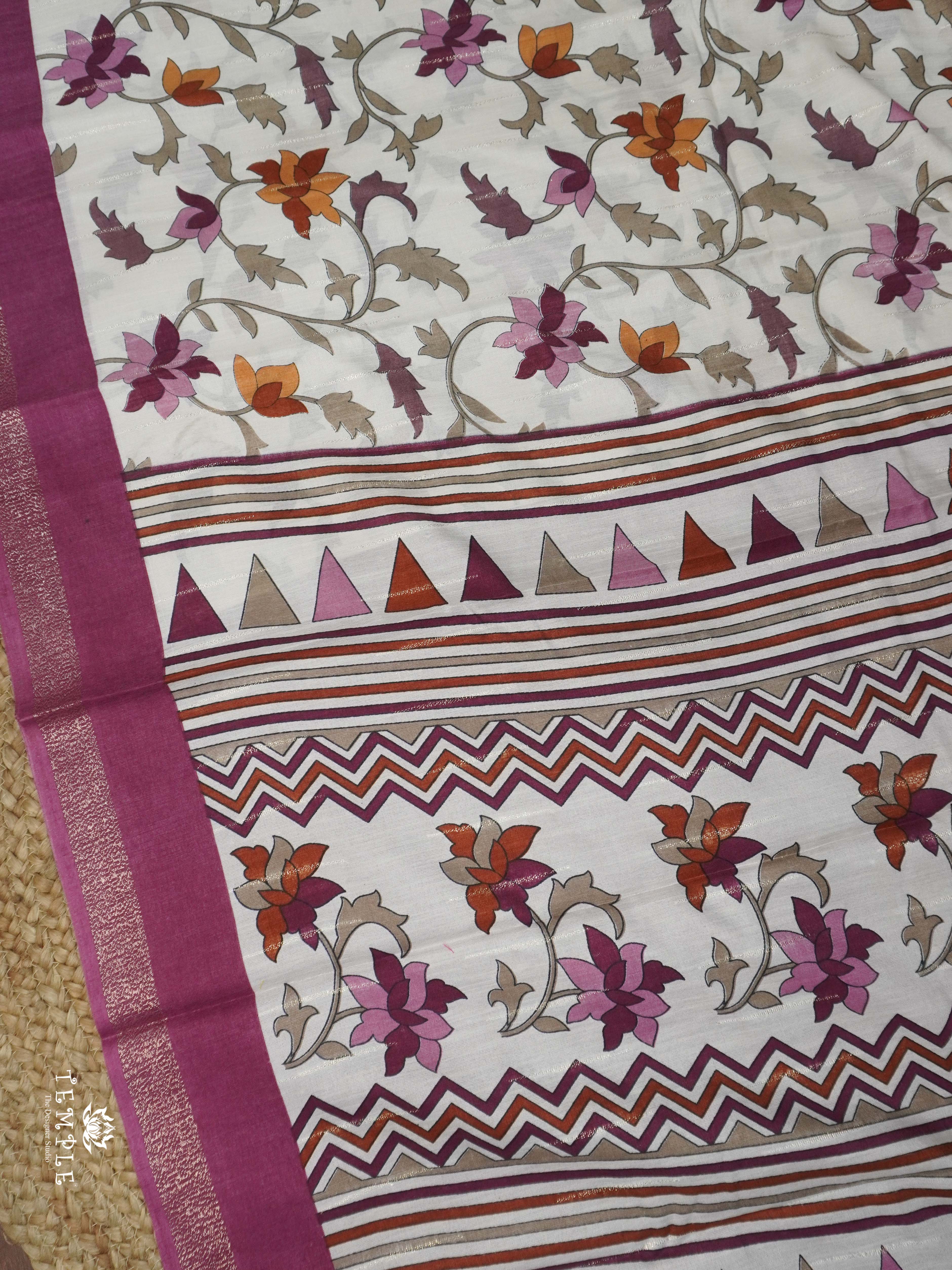 Soft Cotton Sarees | TTDS2026