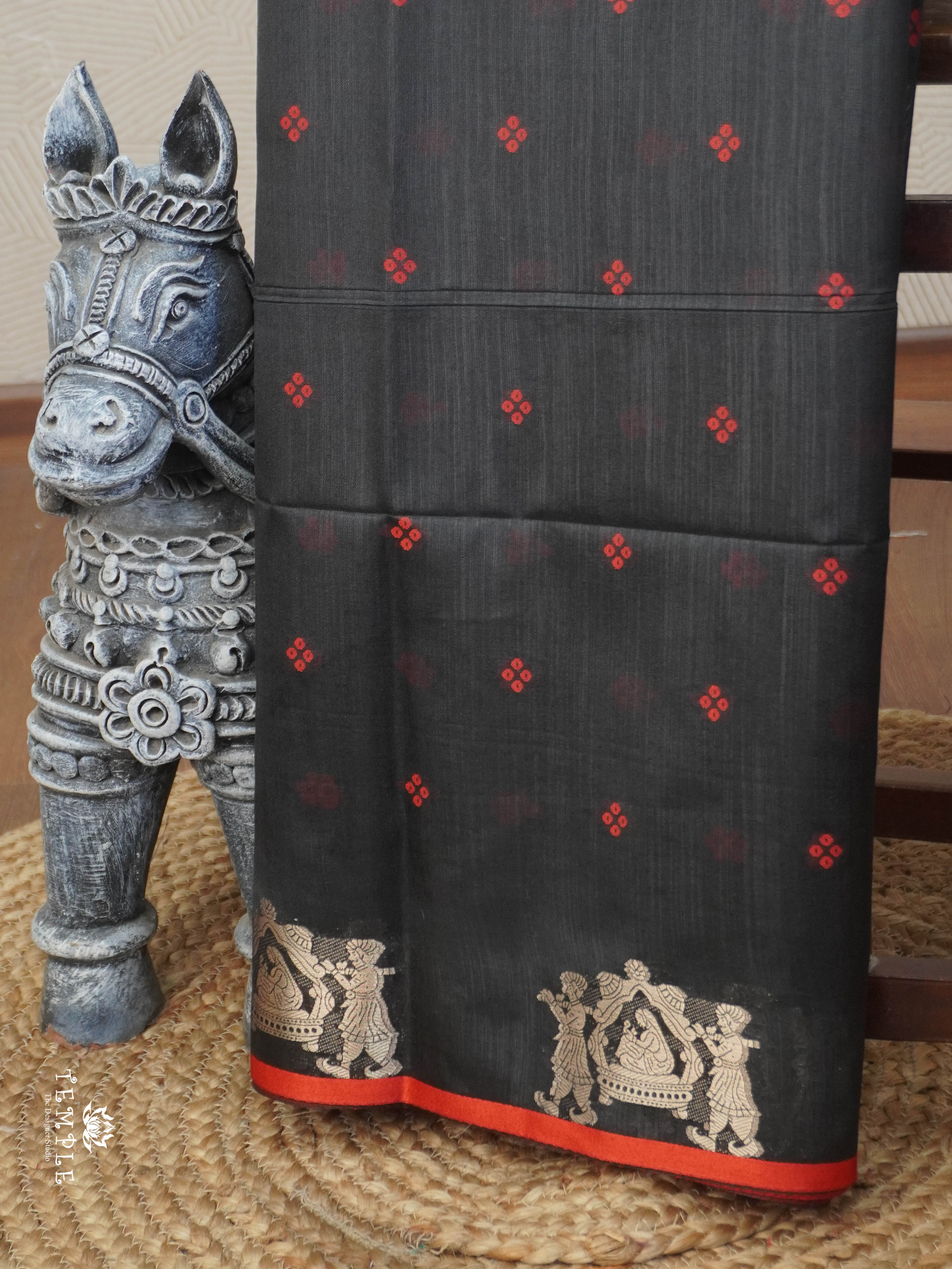 Raw Silk Saree | TTDS2969