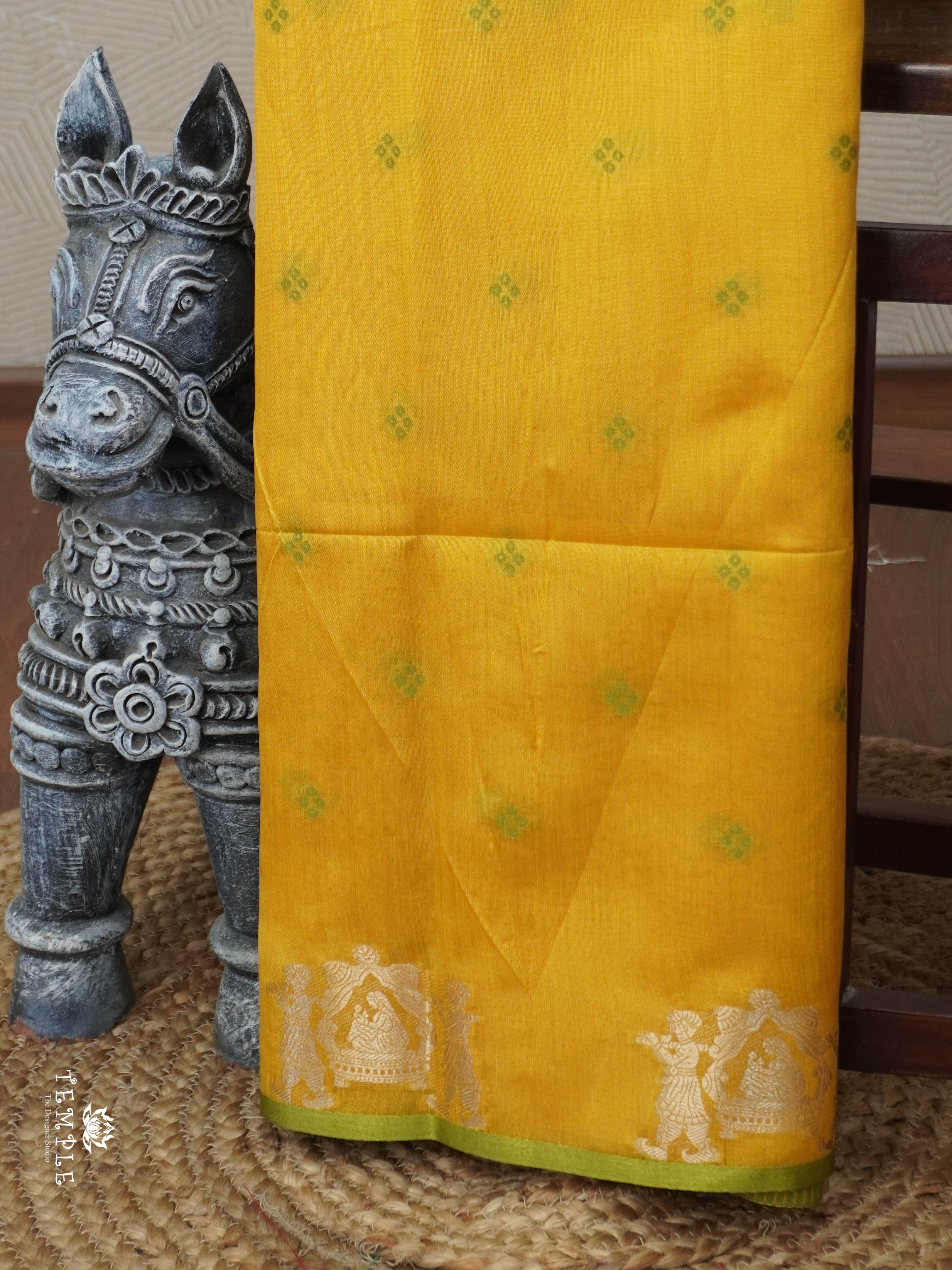 Raw Silk Saree | TTDS2969