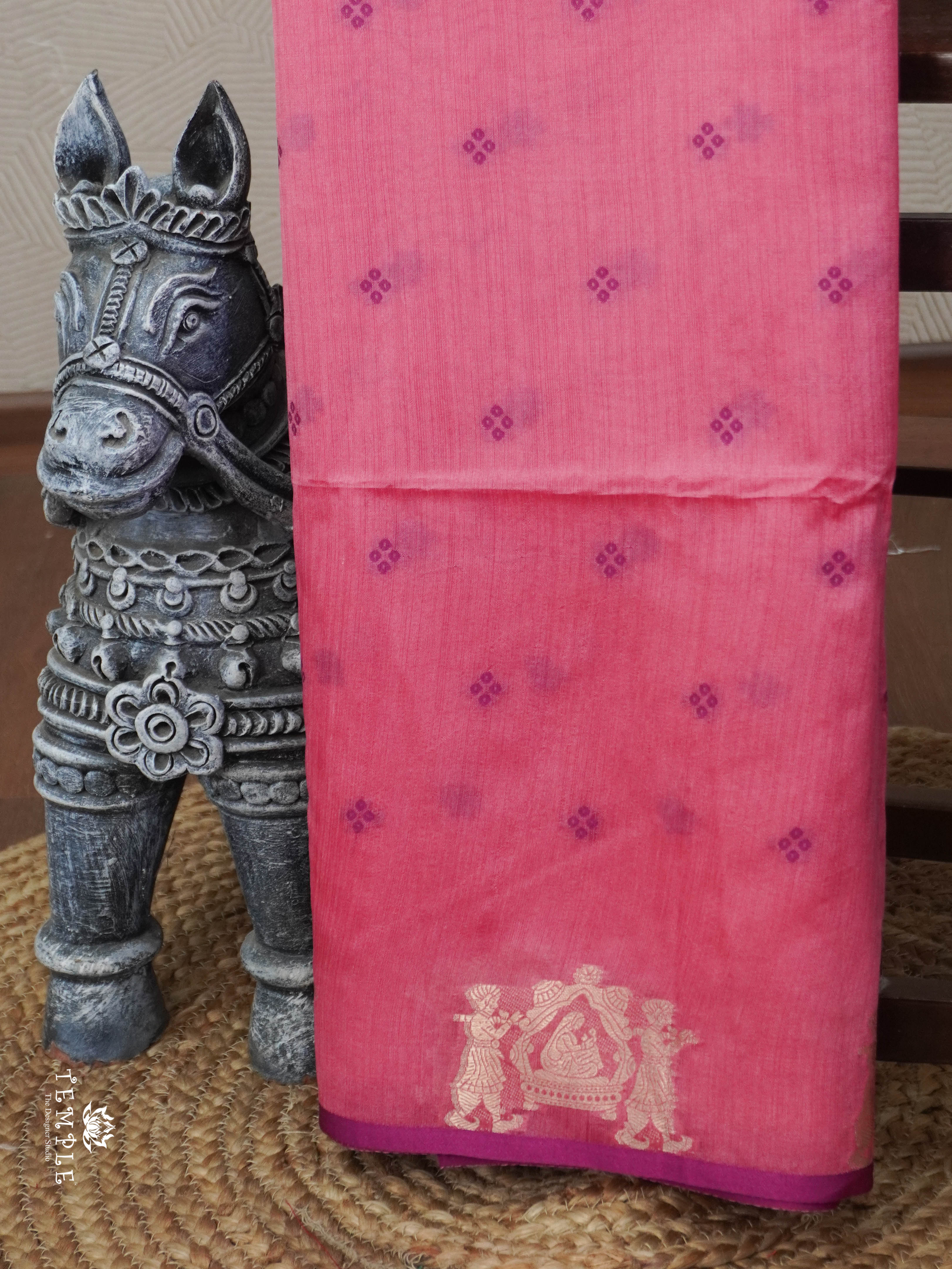 Raw Silk Saree | TTDS2969