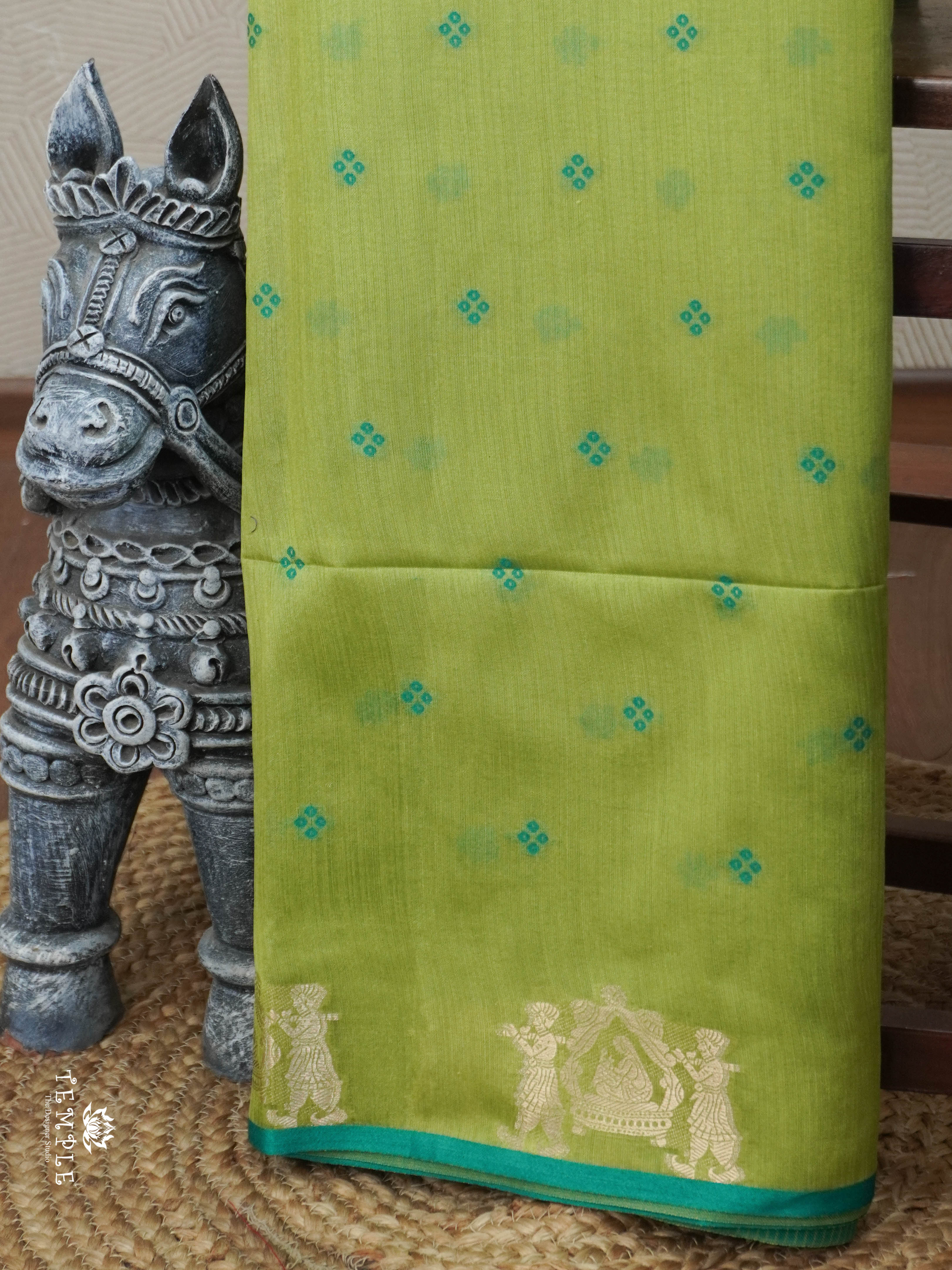 Raw Silk Saree | TTDS2969