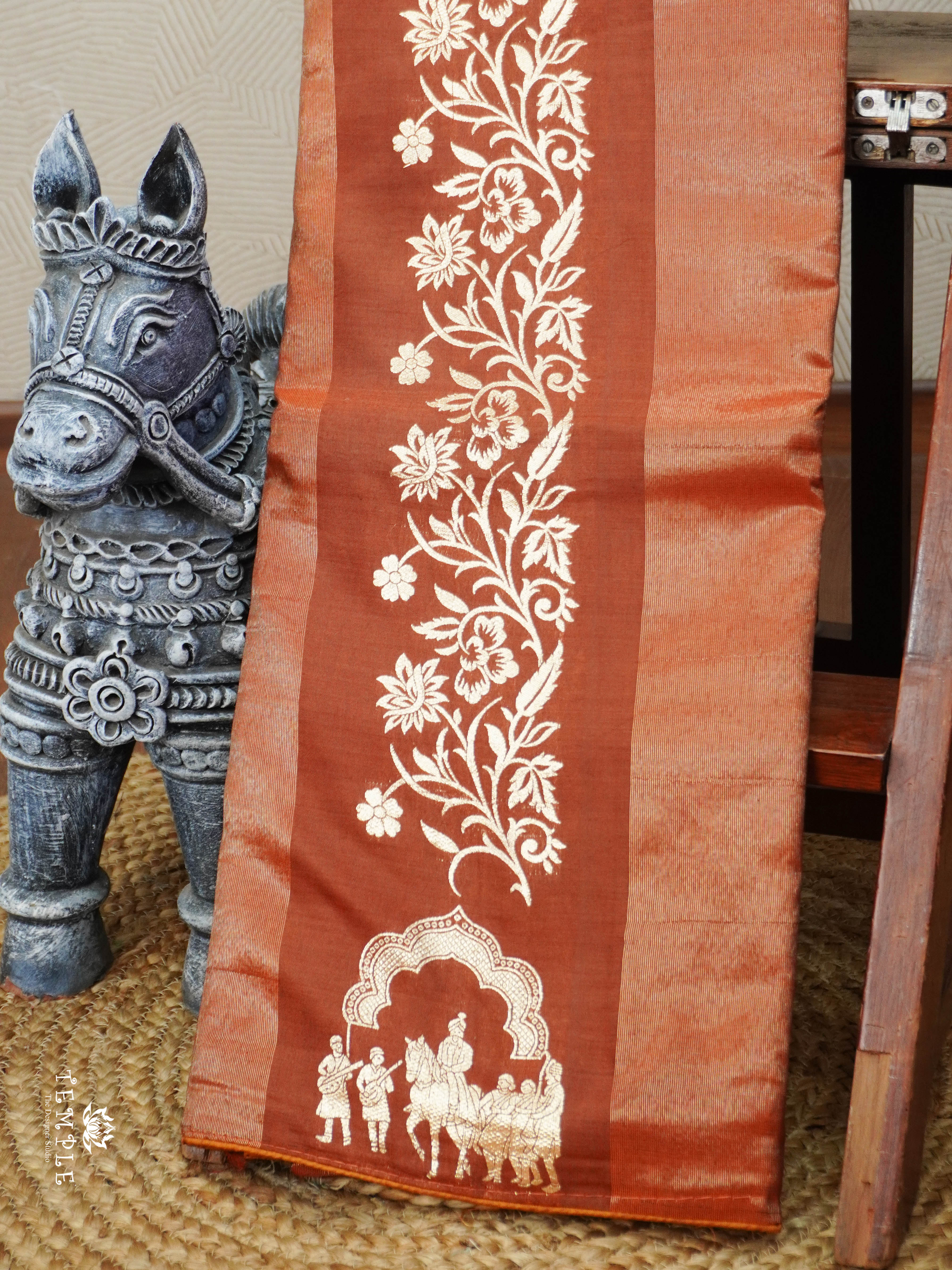 Viscose Georgette Saree | TTDS2967