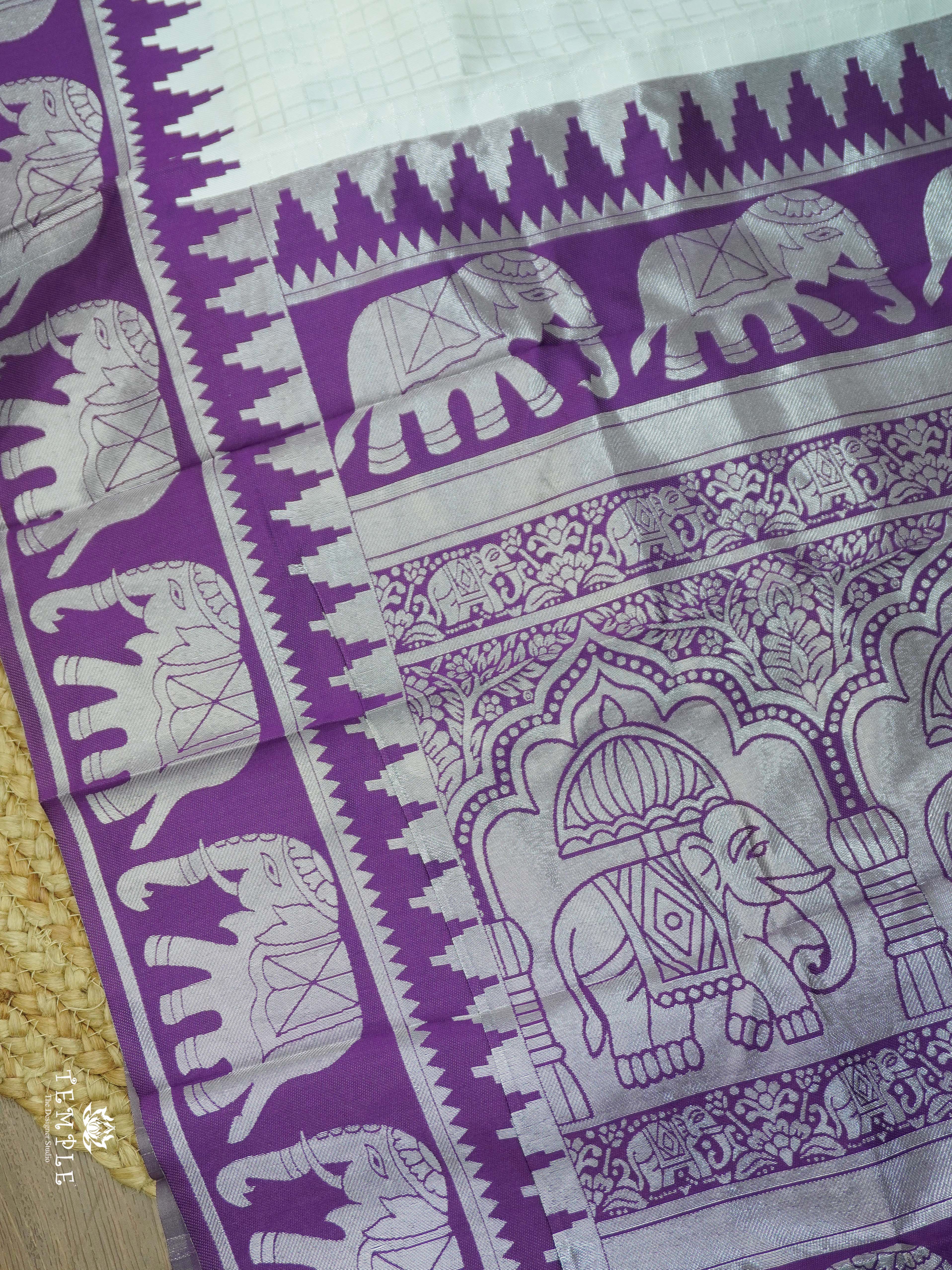 Semi Kanchi Silk Saree | TTDS1598