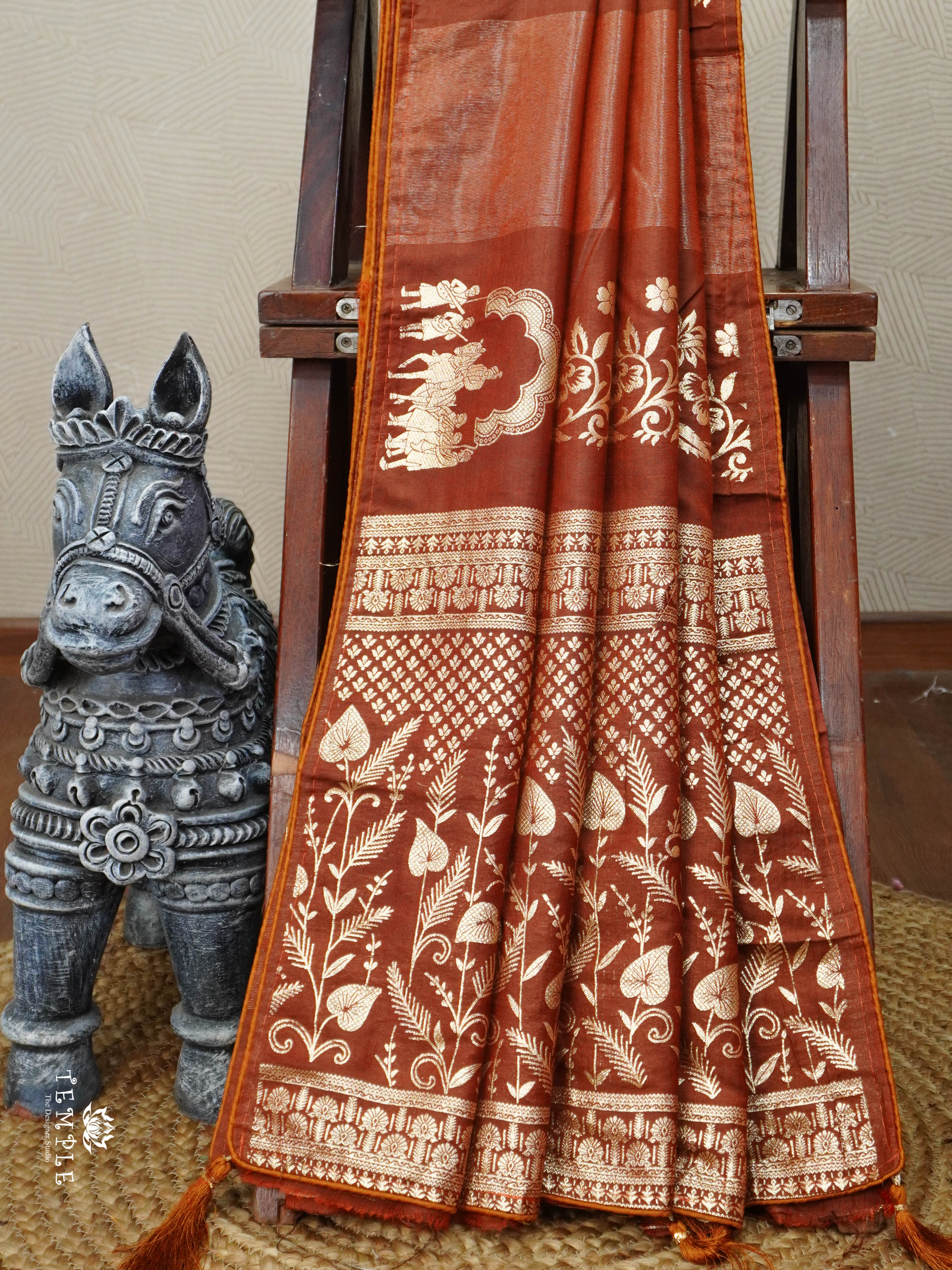 Viscose Georgette Saree | TTDS2967