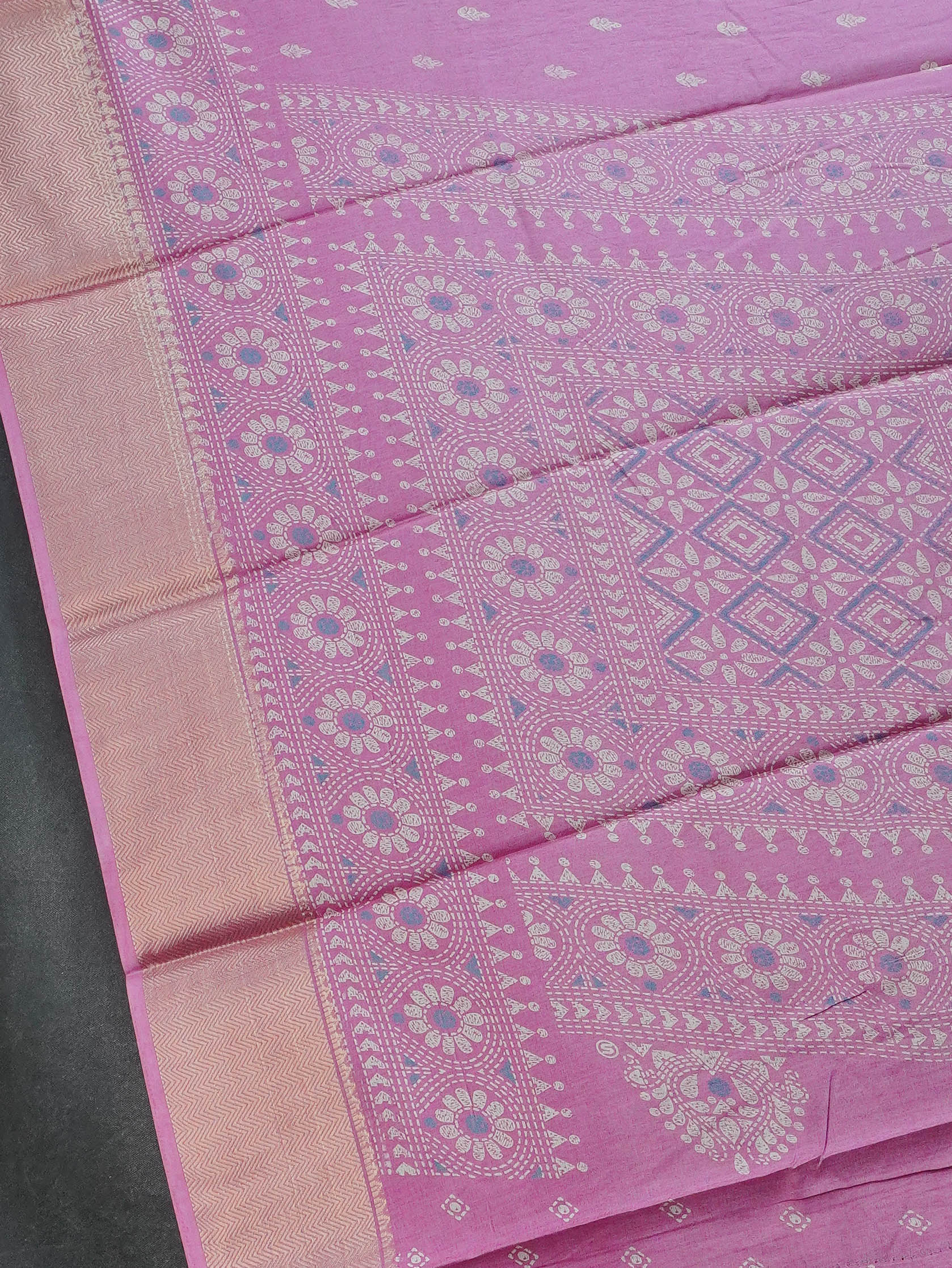Printed Dola Saree | TTDS3397