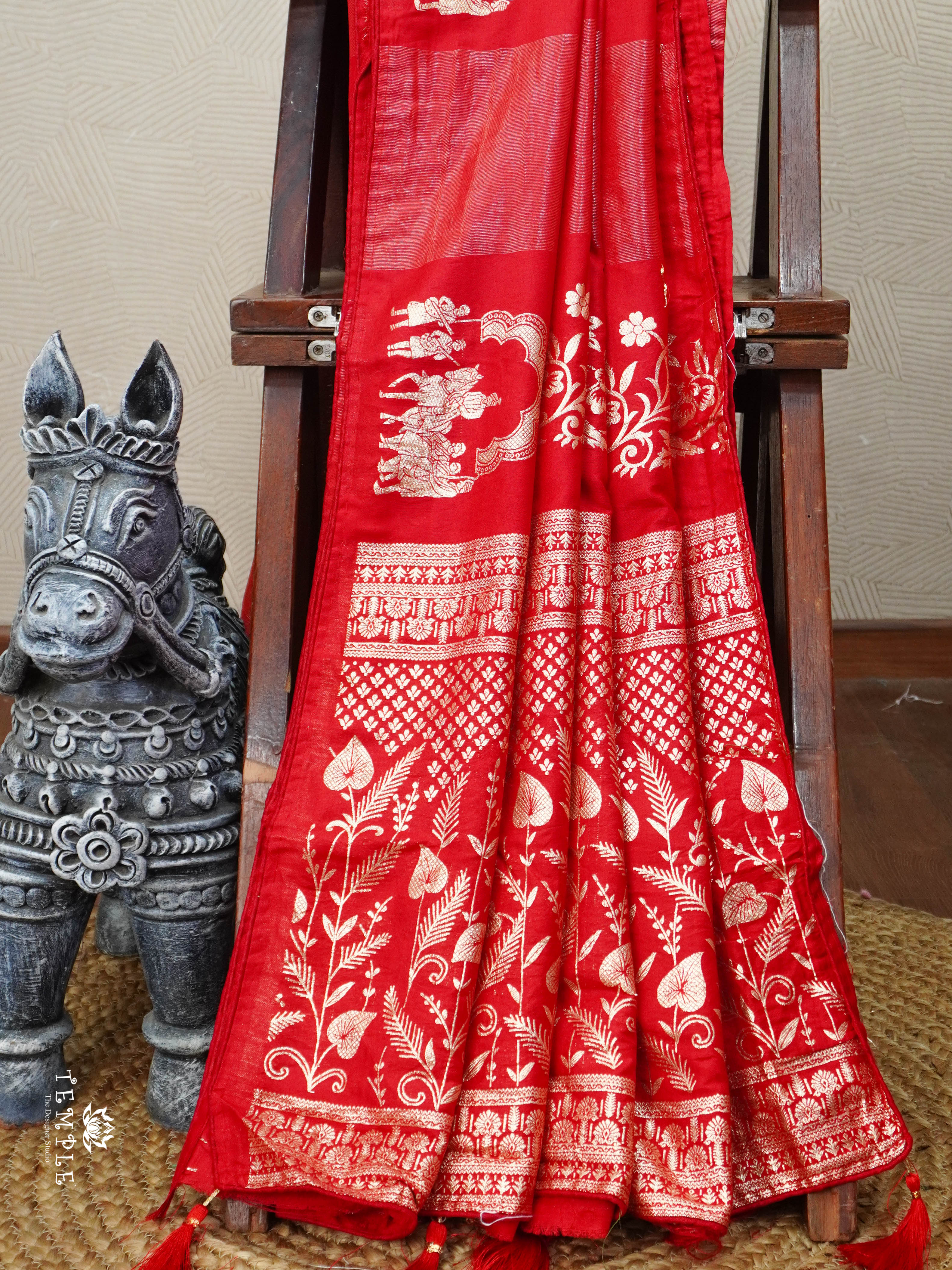 Viscose Georgette Saree | TTDS2967