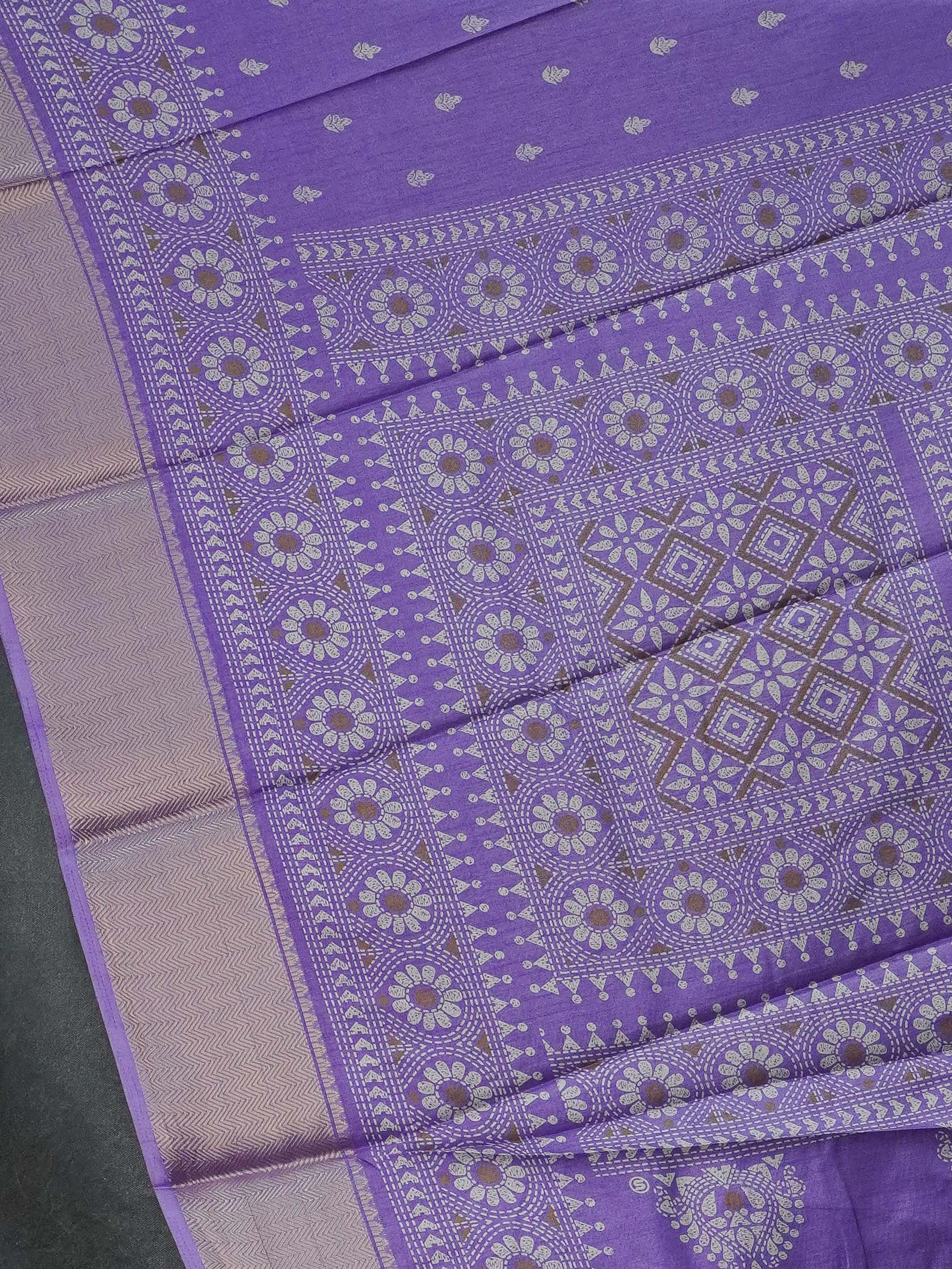 Printed Dola Saree | TTDS3397