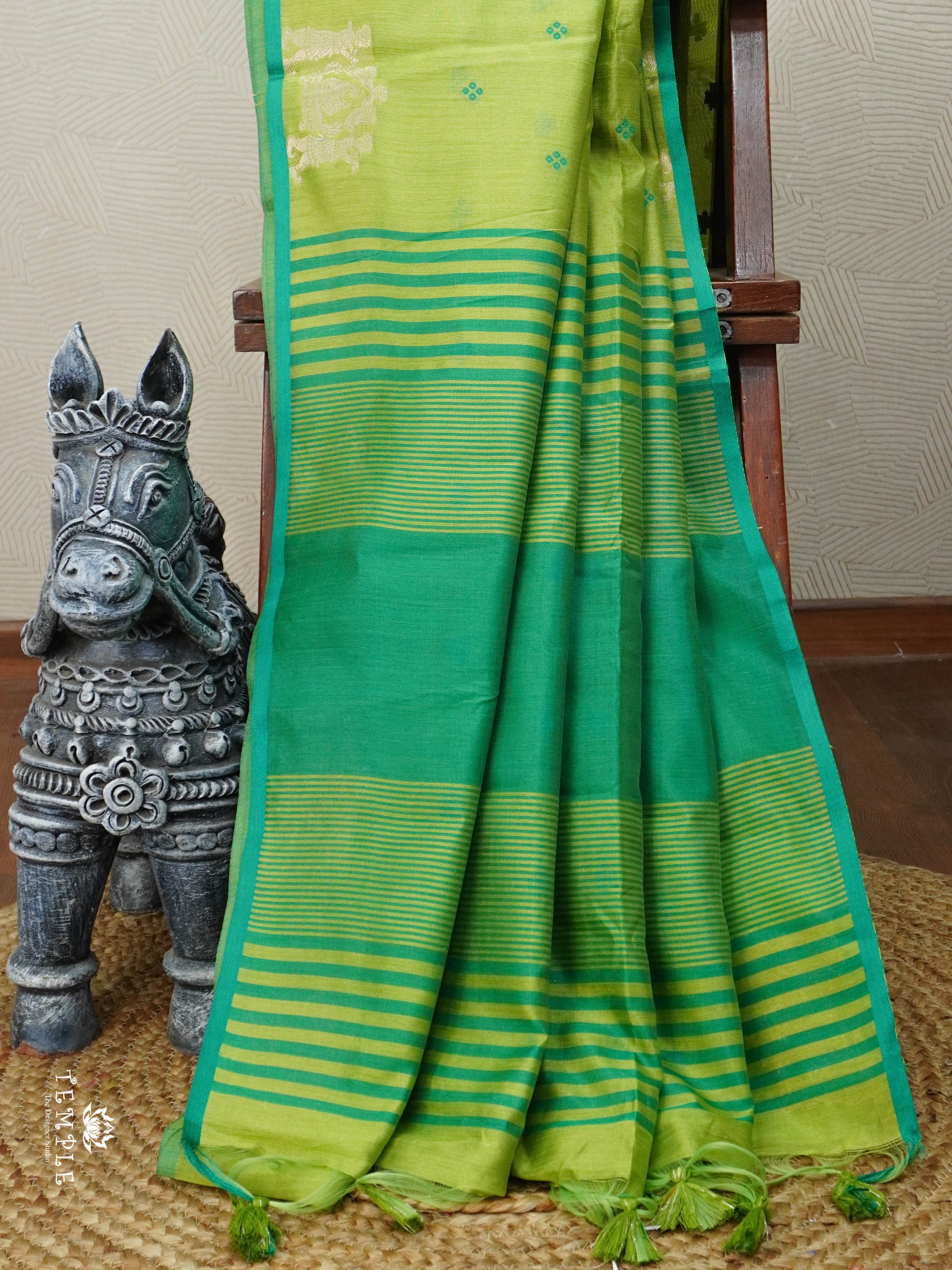 Raw Silk Saree | TTDS2969