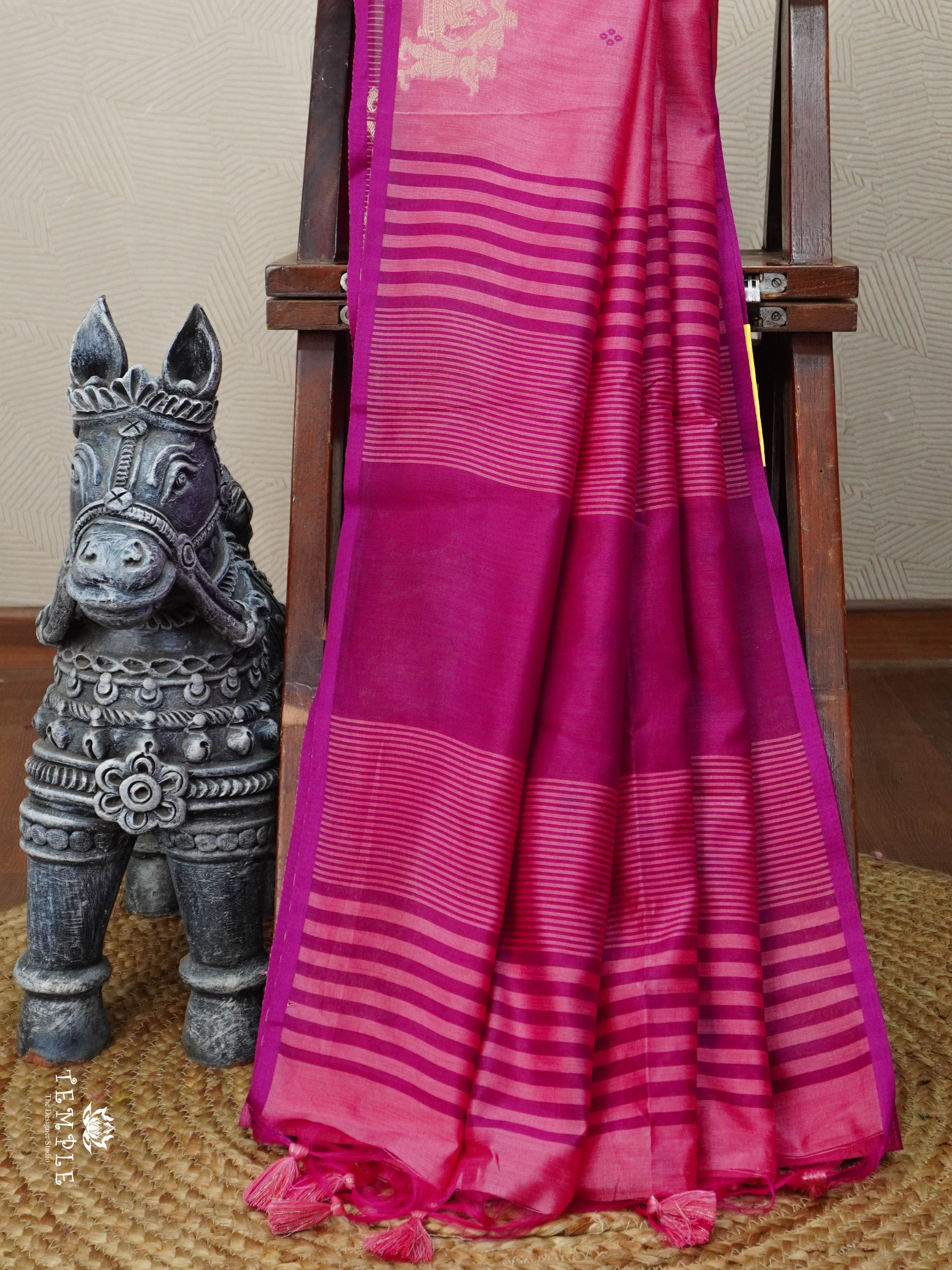 Raw Silk Saree | TTDS2969