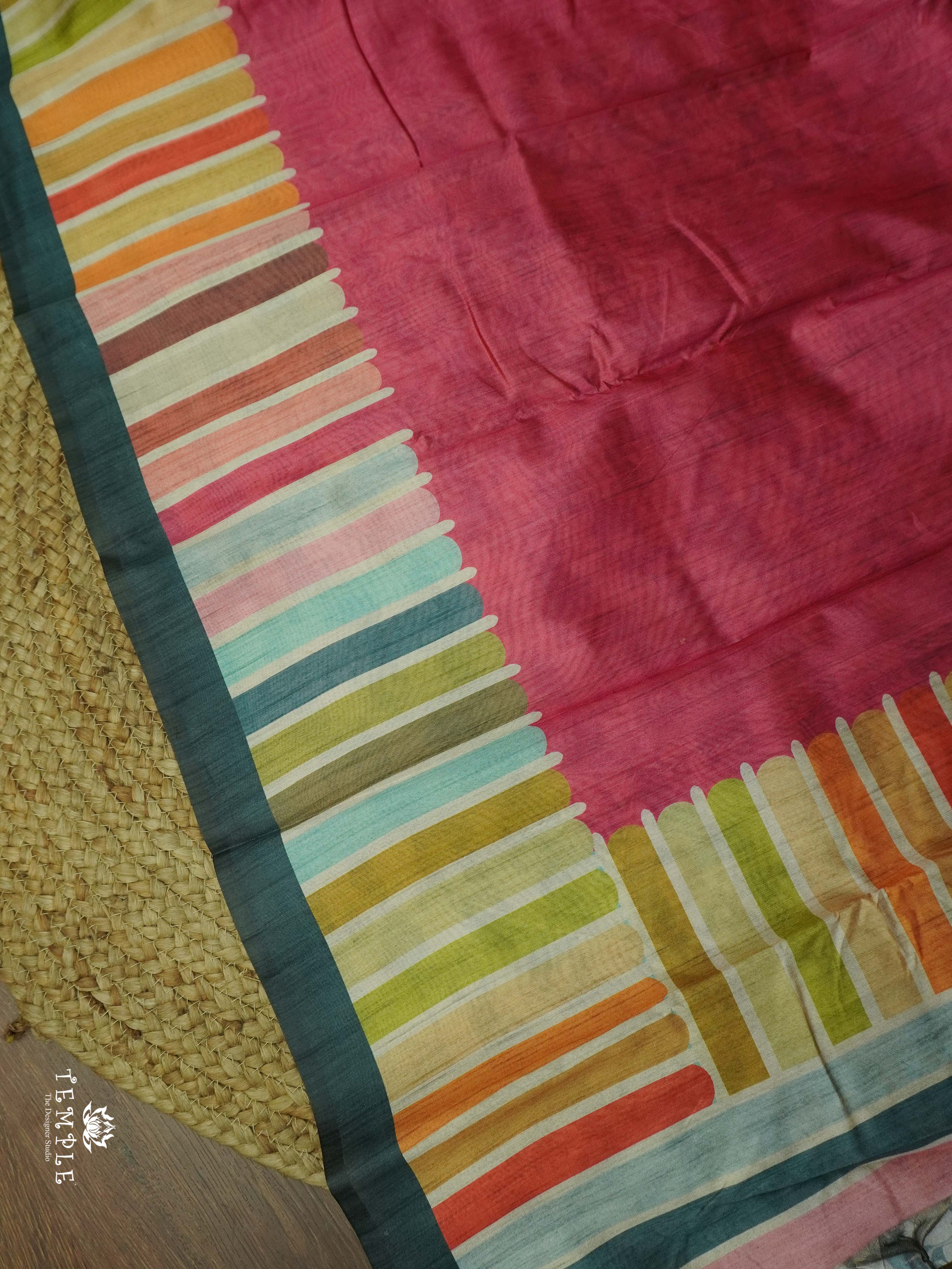 Chanderi Cotton Saree | TTDS2027