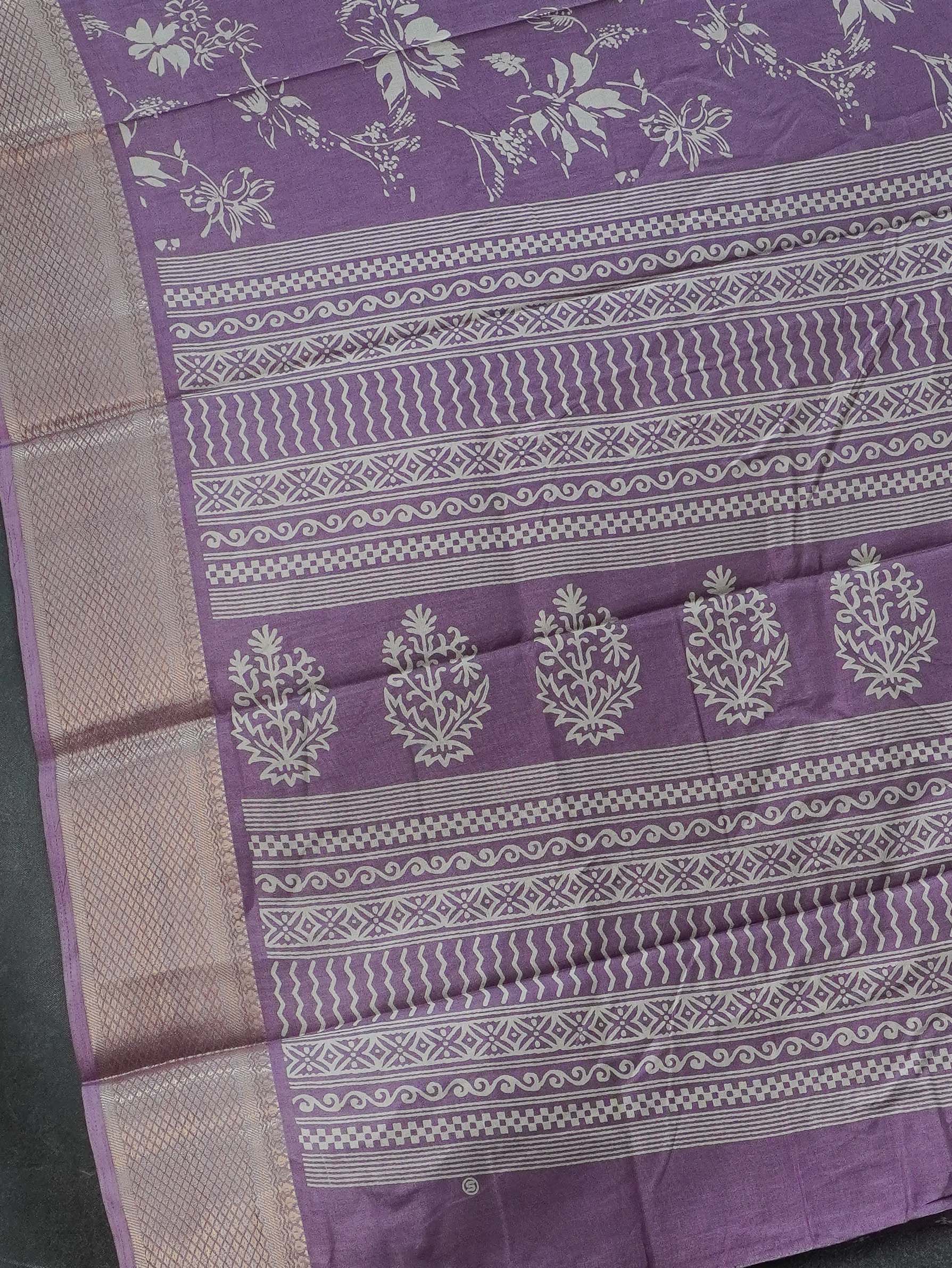 Printed Dola Saree | TTDS3395