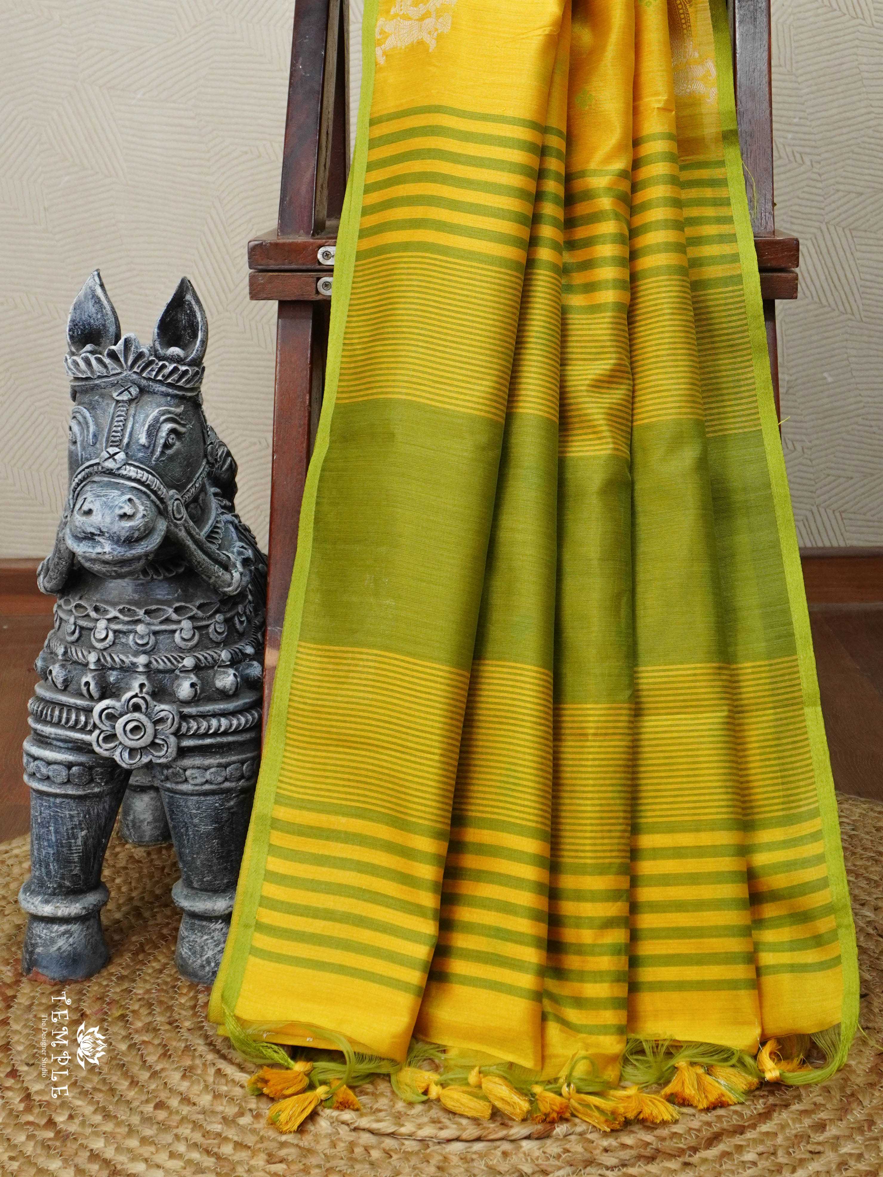 Raw Silk Saree | TTDS2969