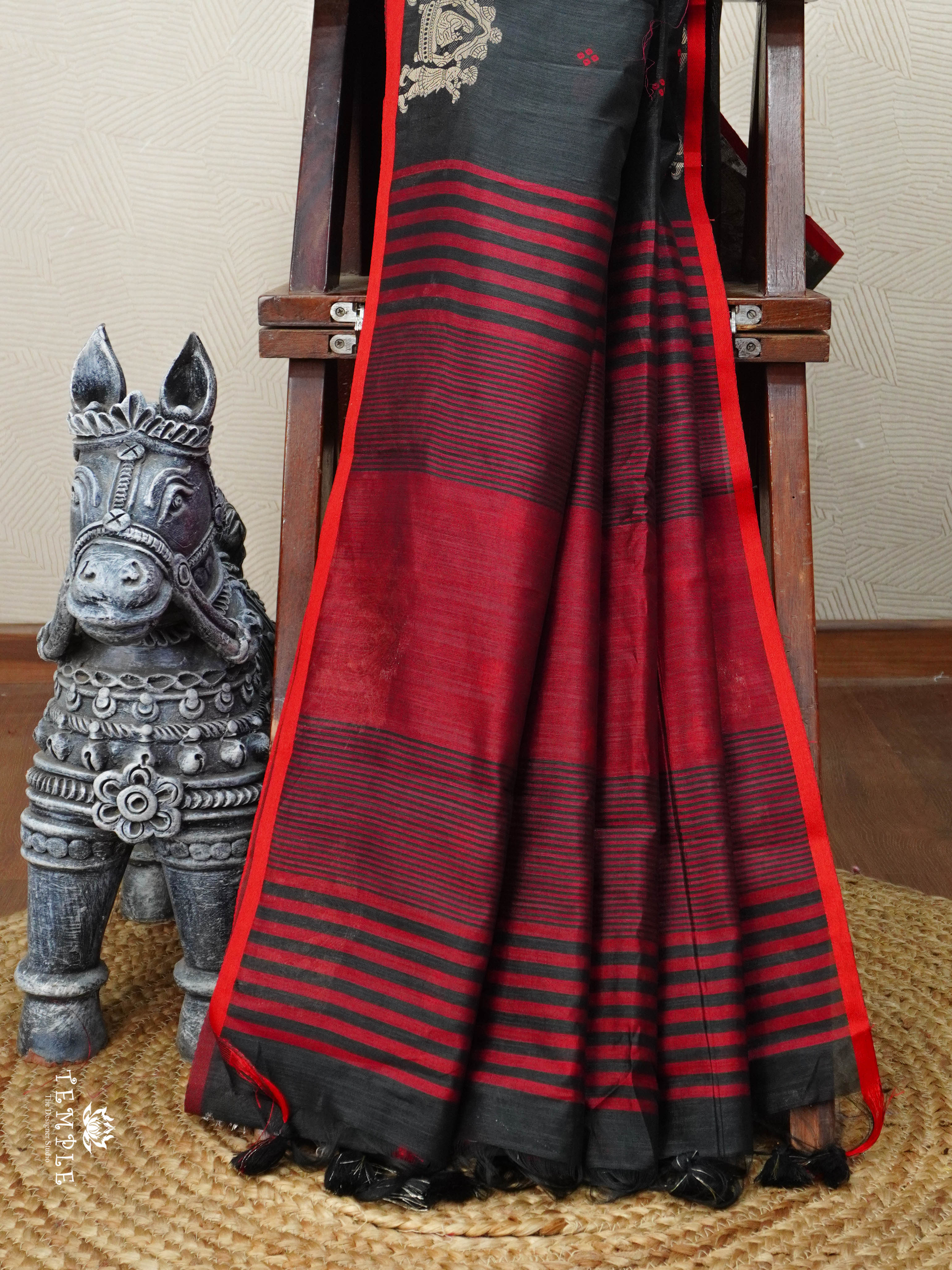 Raw Silk Saree | TTDS2969