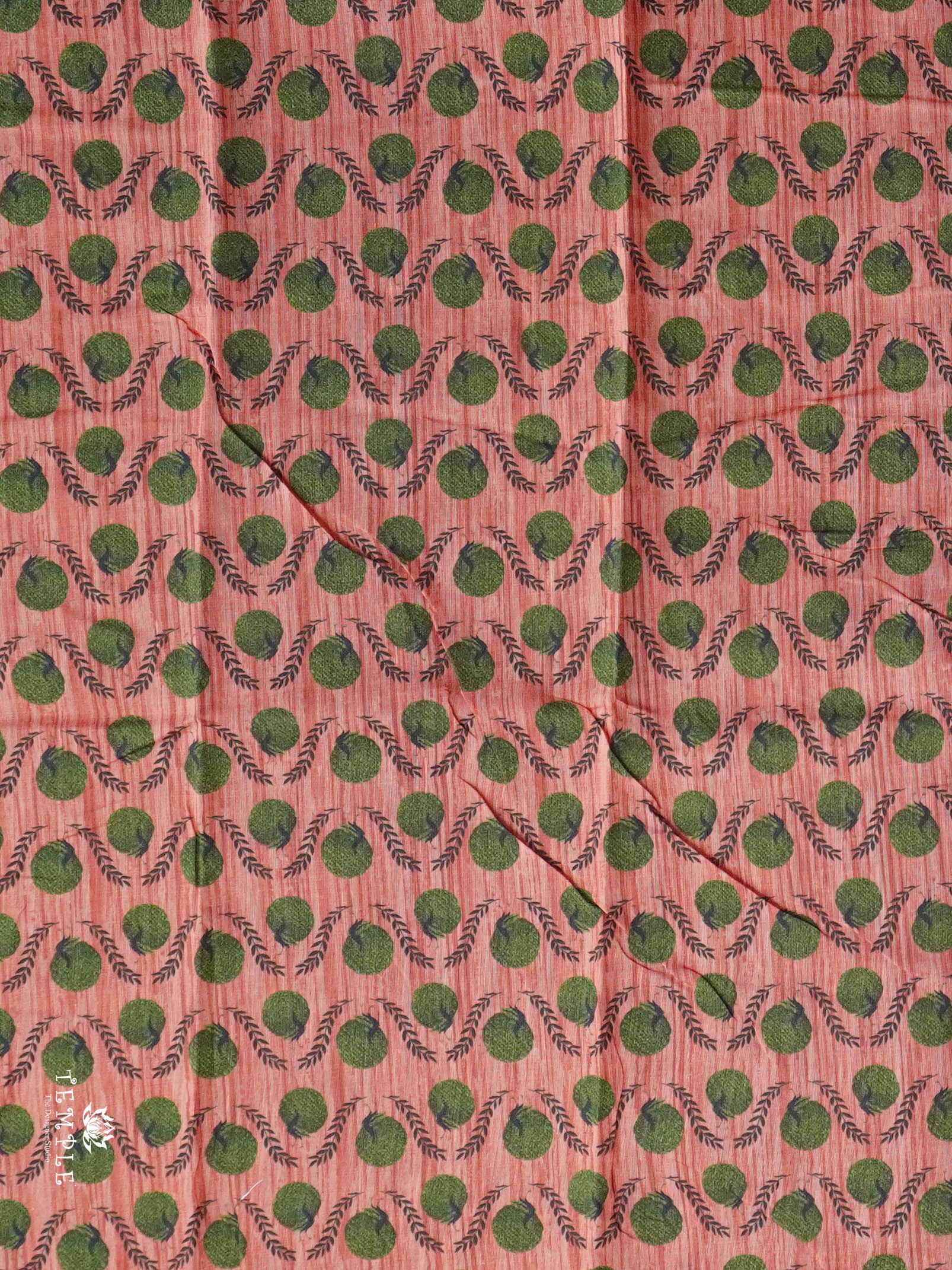 Printed Cotton Saree | TTDS2776