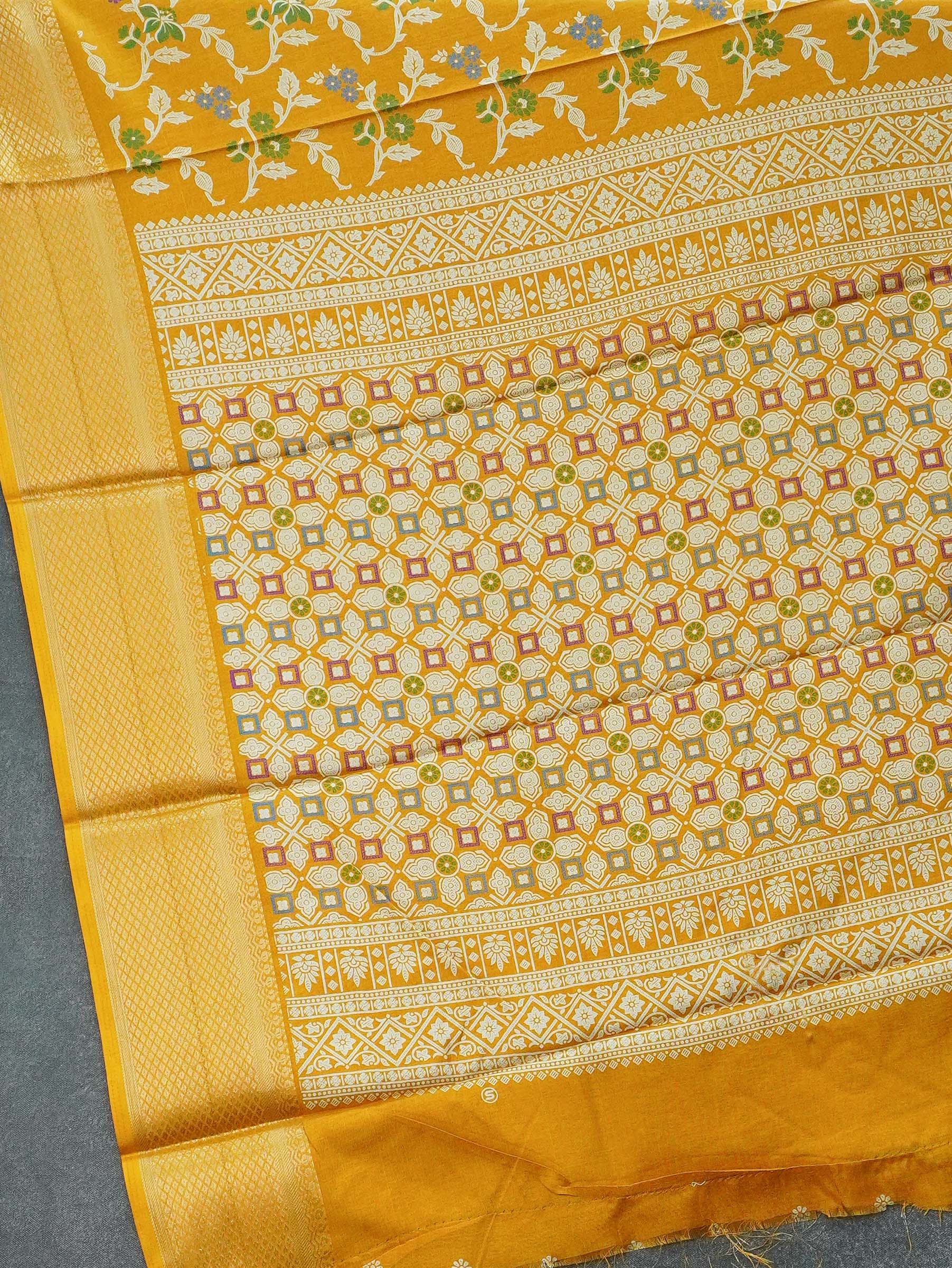 Printed Dola Saree | TTDS3394