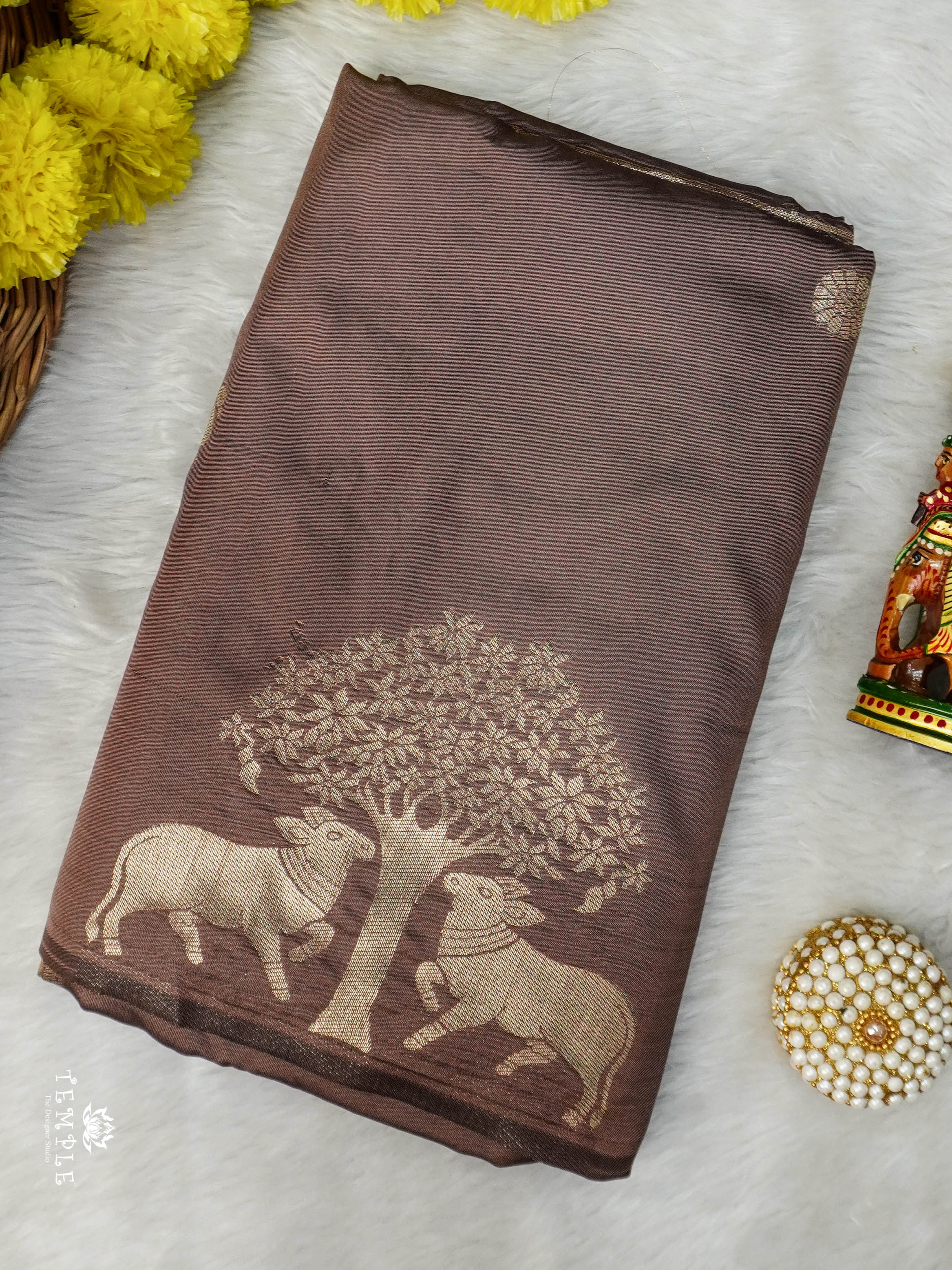 Vichitra Silk Saree | TTDS2973