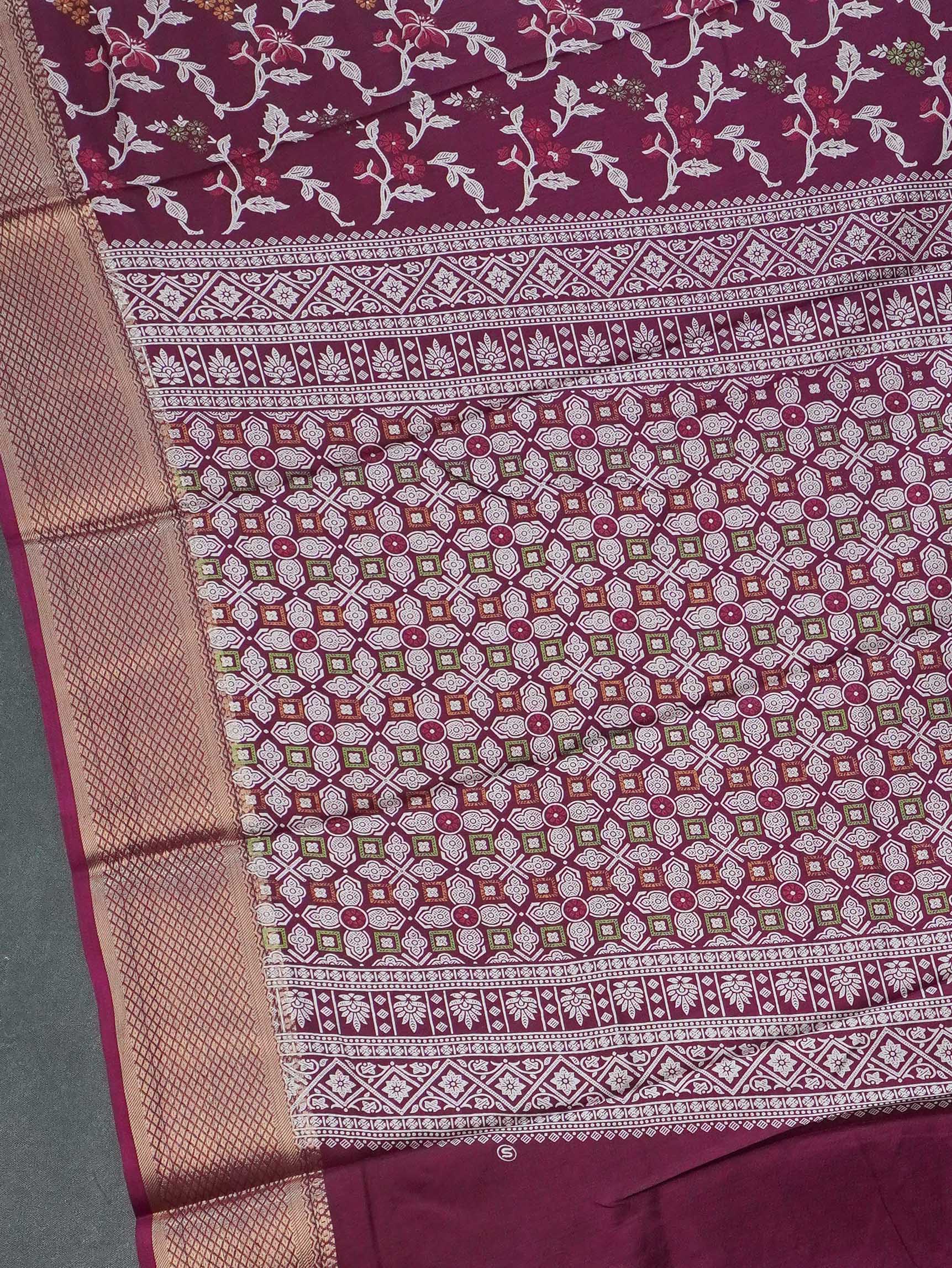 Printed Dola Saree | TTDS3394