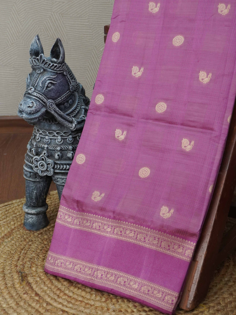 Semi Tussar Silk Saree | TTDS3405