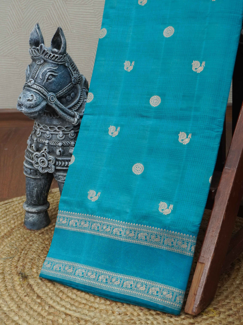 Semi Tussar Silk Saree | TTDS3405