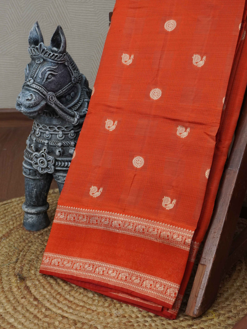 Semi Tussar Silk Saree | TTDS3405