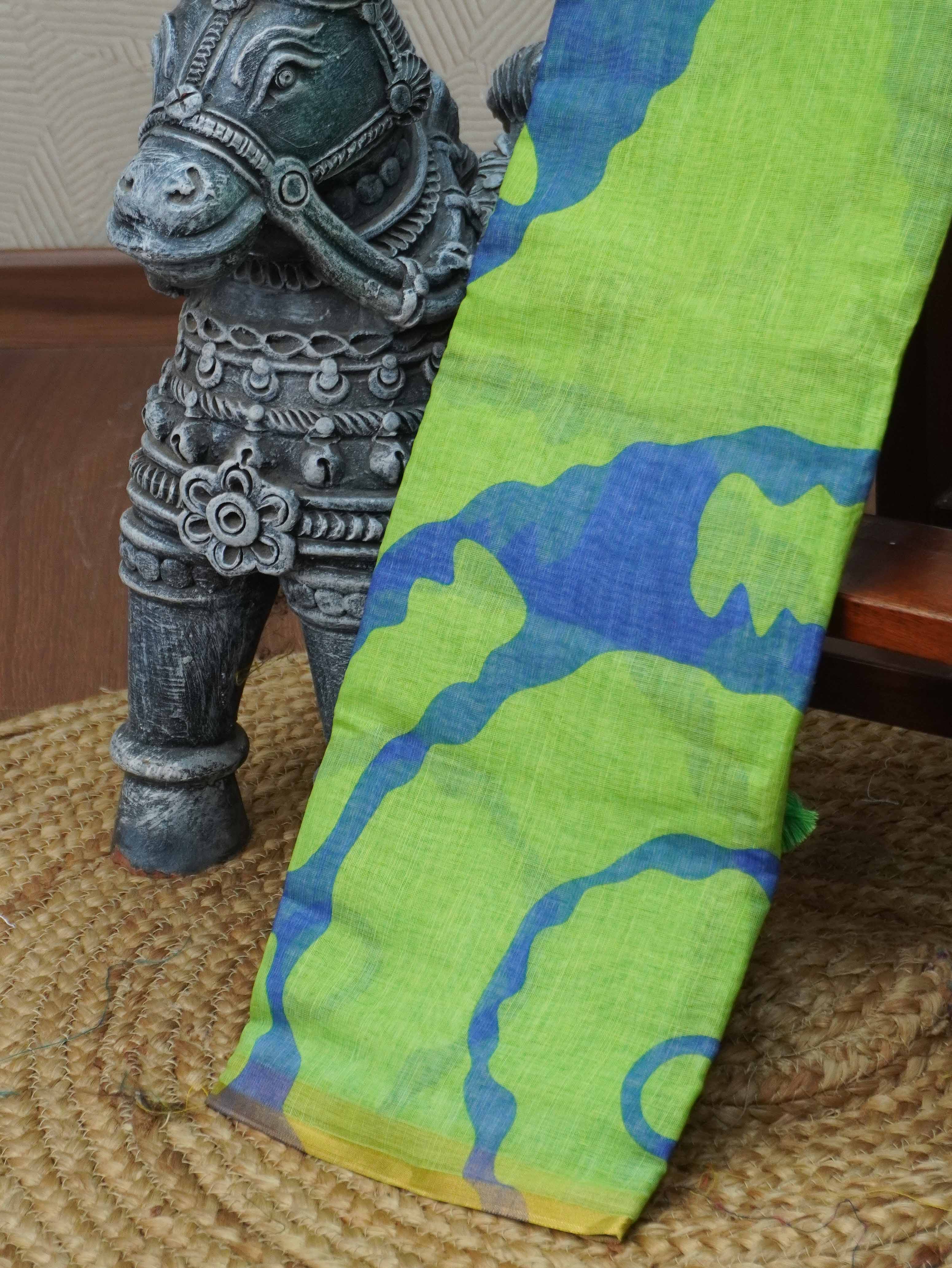 Chanderi Cotton Saree | TTDS3402