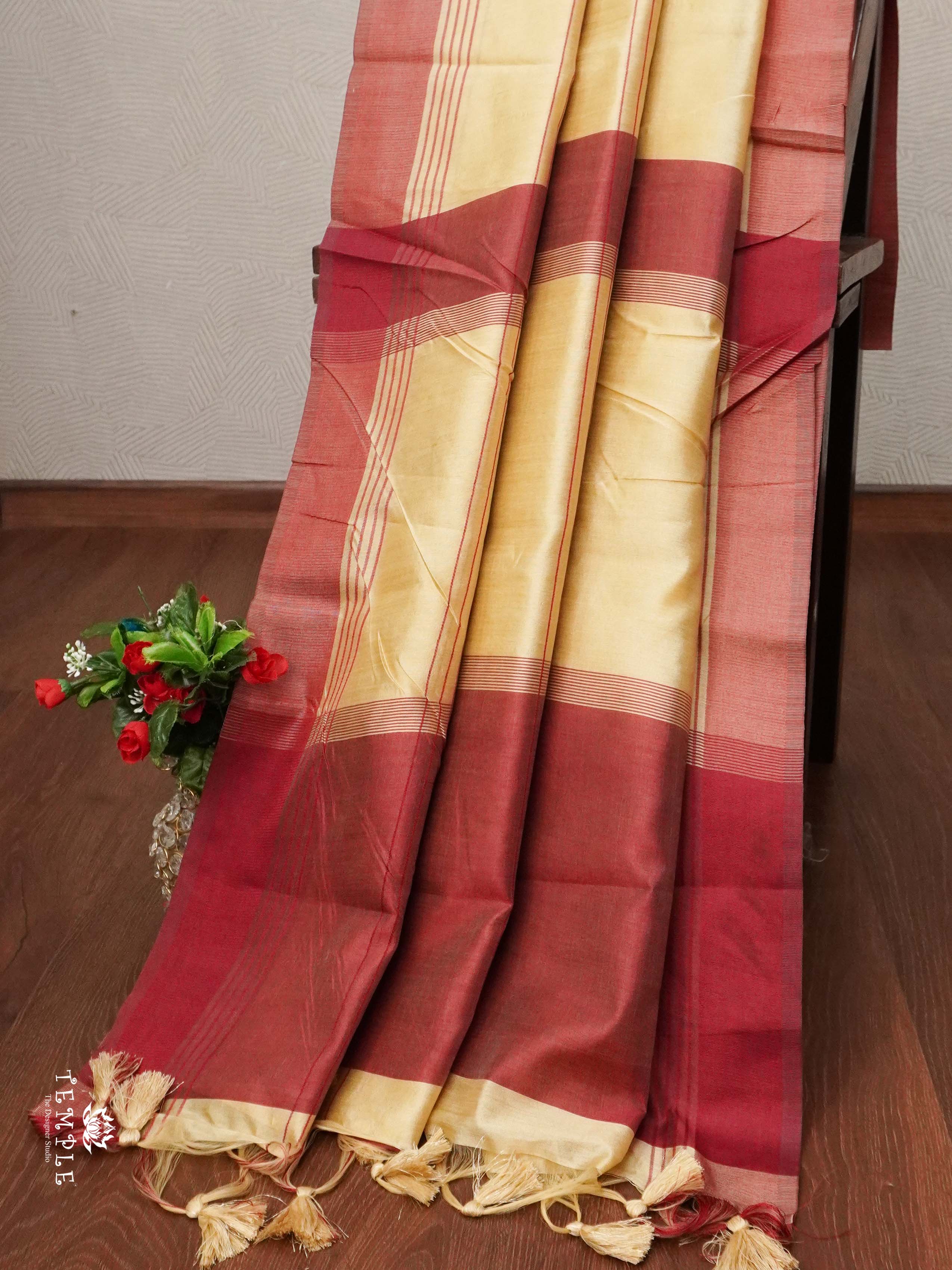 Raw Silk Saree | TTDS2033