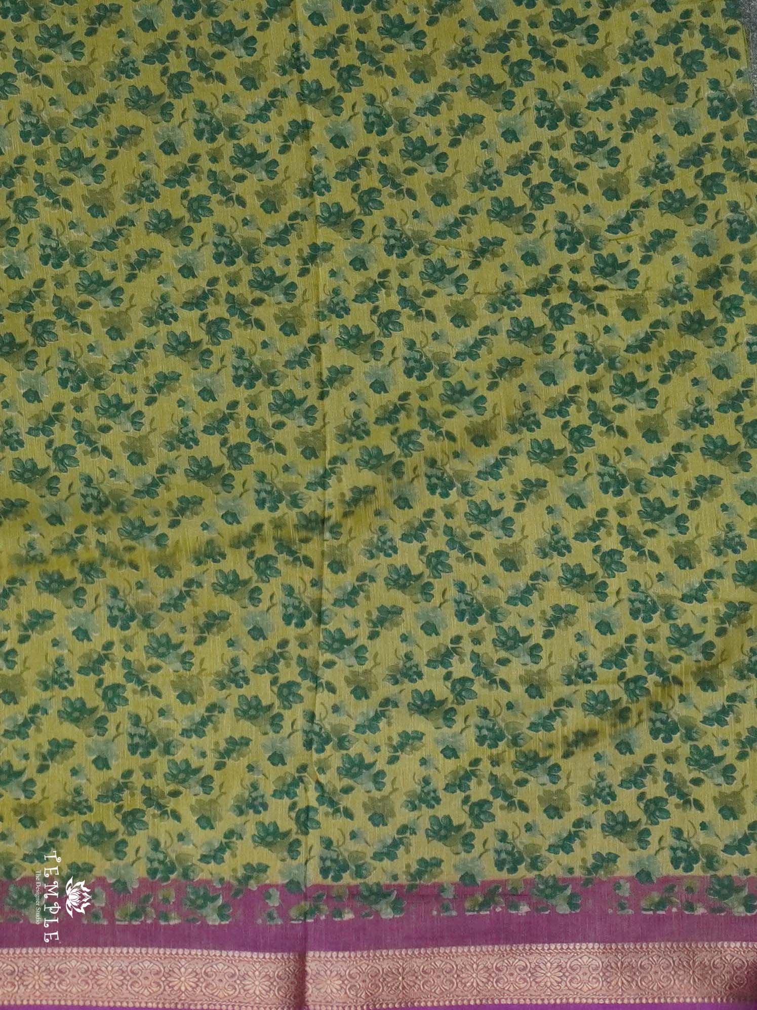 Floral Pattern Georgette Sarees | TTDS2518