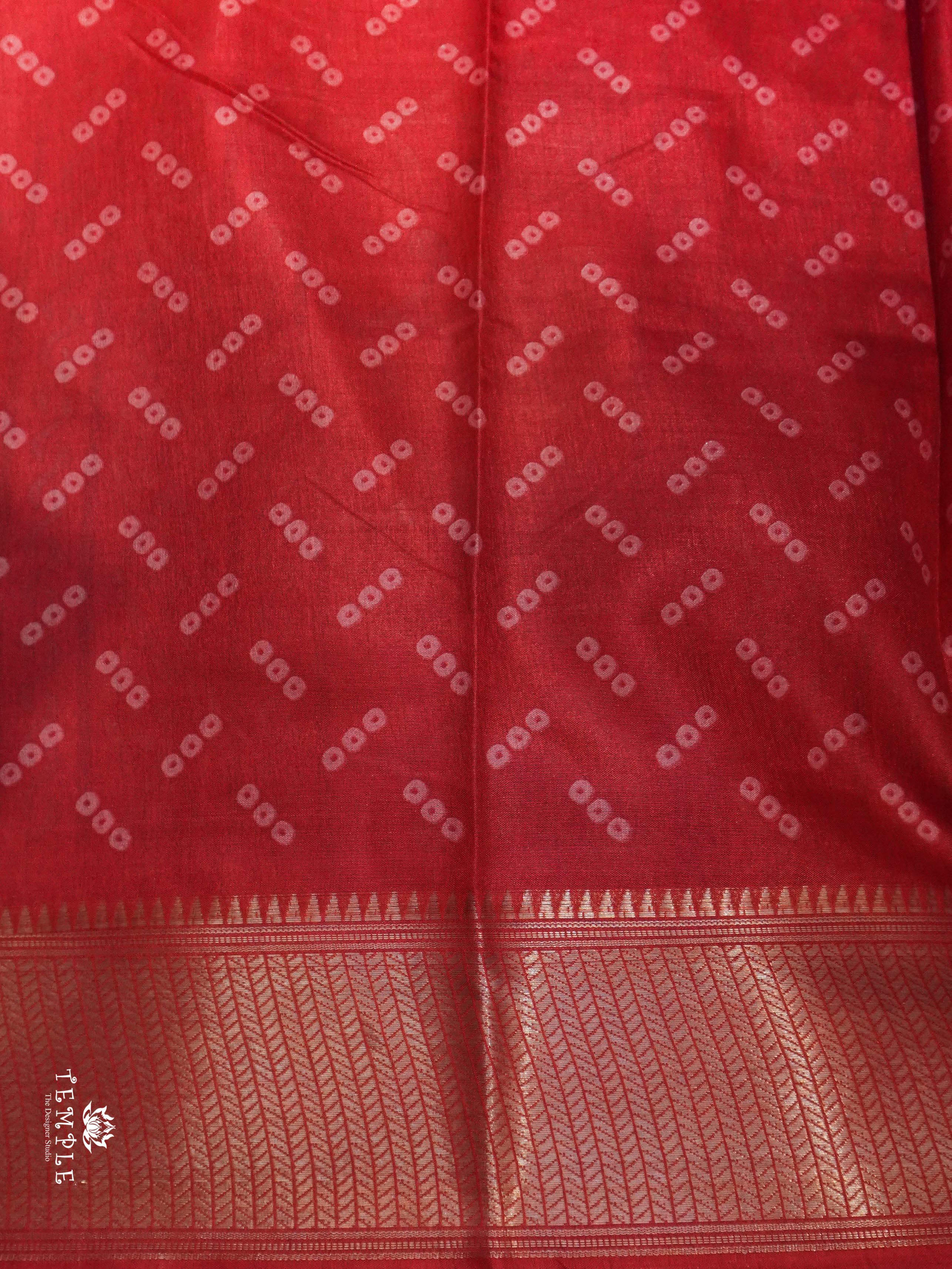 Dola Silk Saree with Bandhini Designs| TTDS1512 | Merry Deals