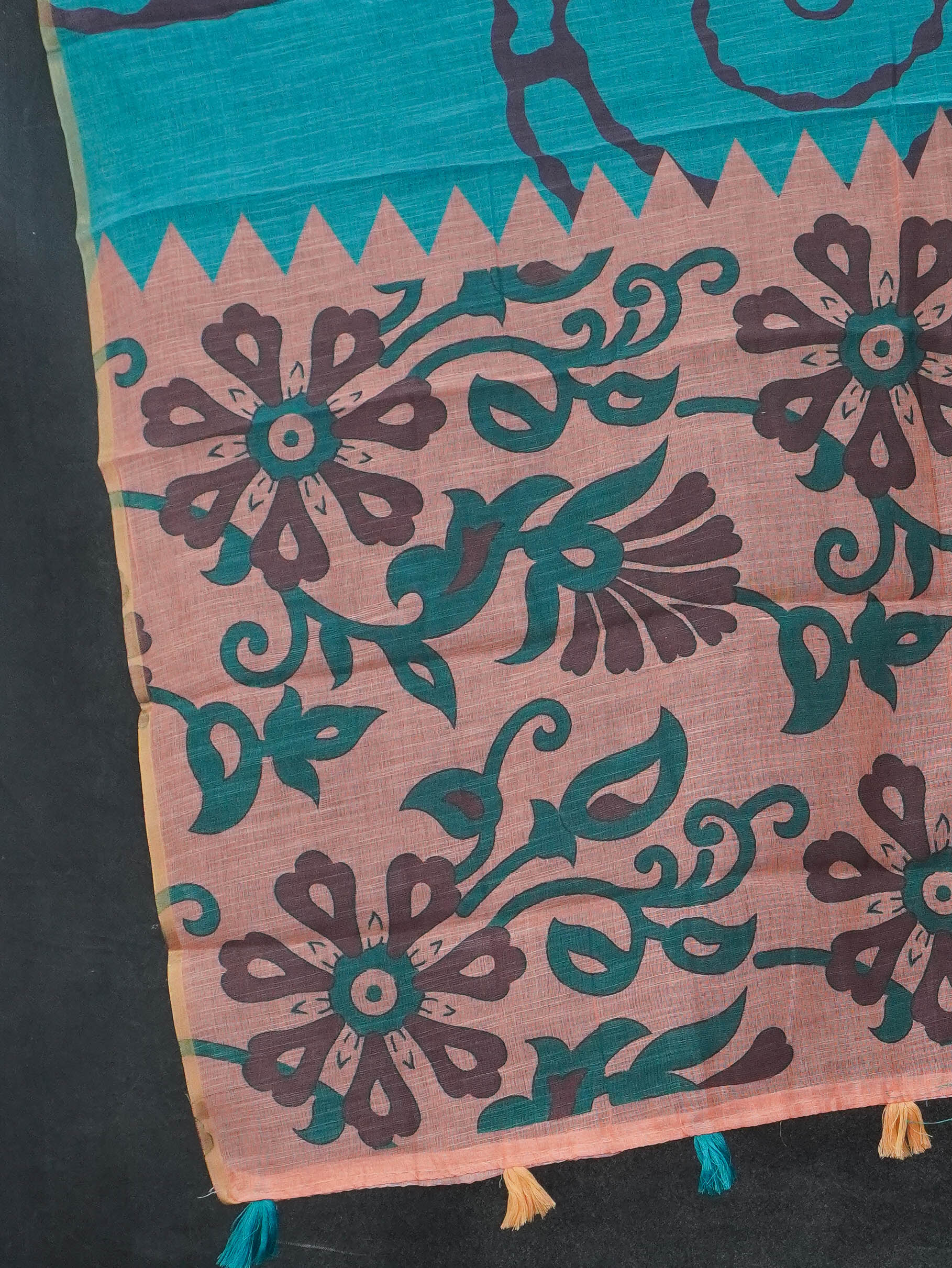 Chanderi Cotton Saree | TTDS3402