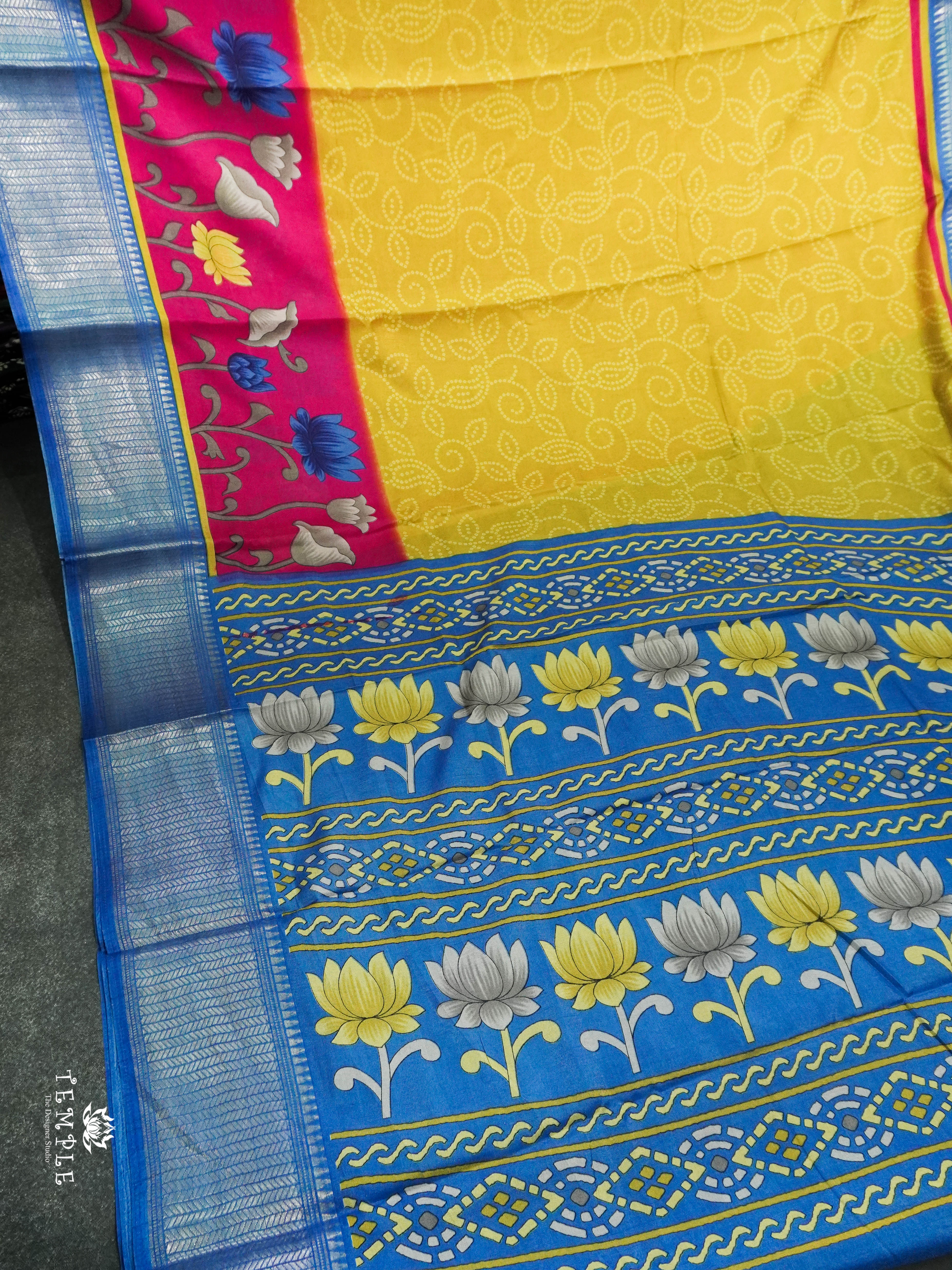 Dola Silk Saree with Bandhini Designs| TTDS1512 | Merry Deals