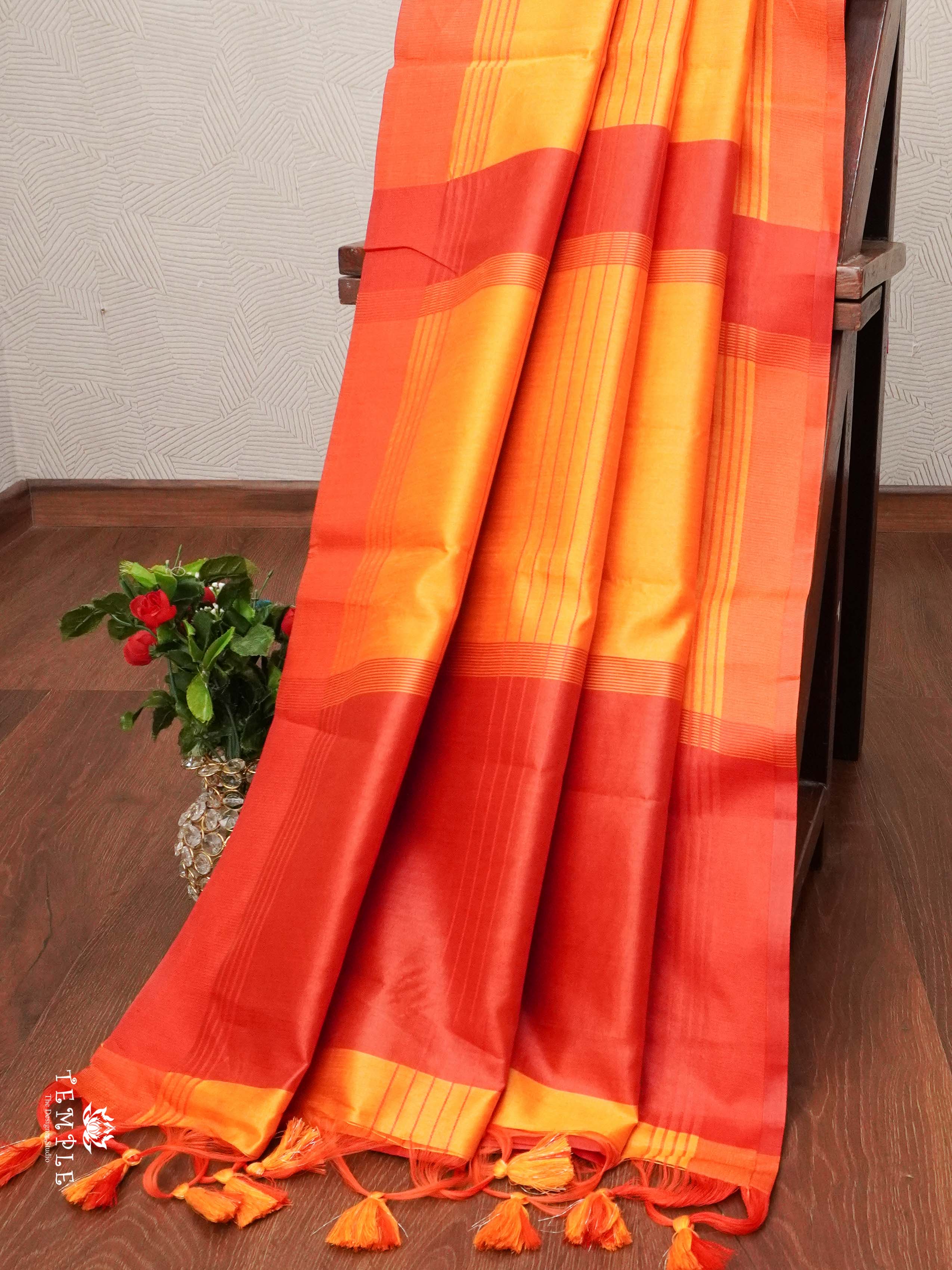 Raw Silk Saree | TTDS2033