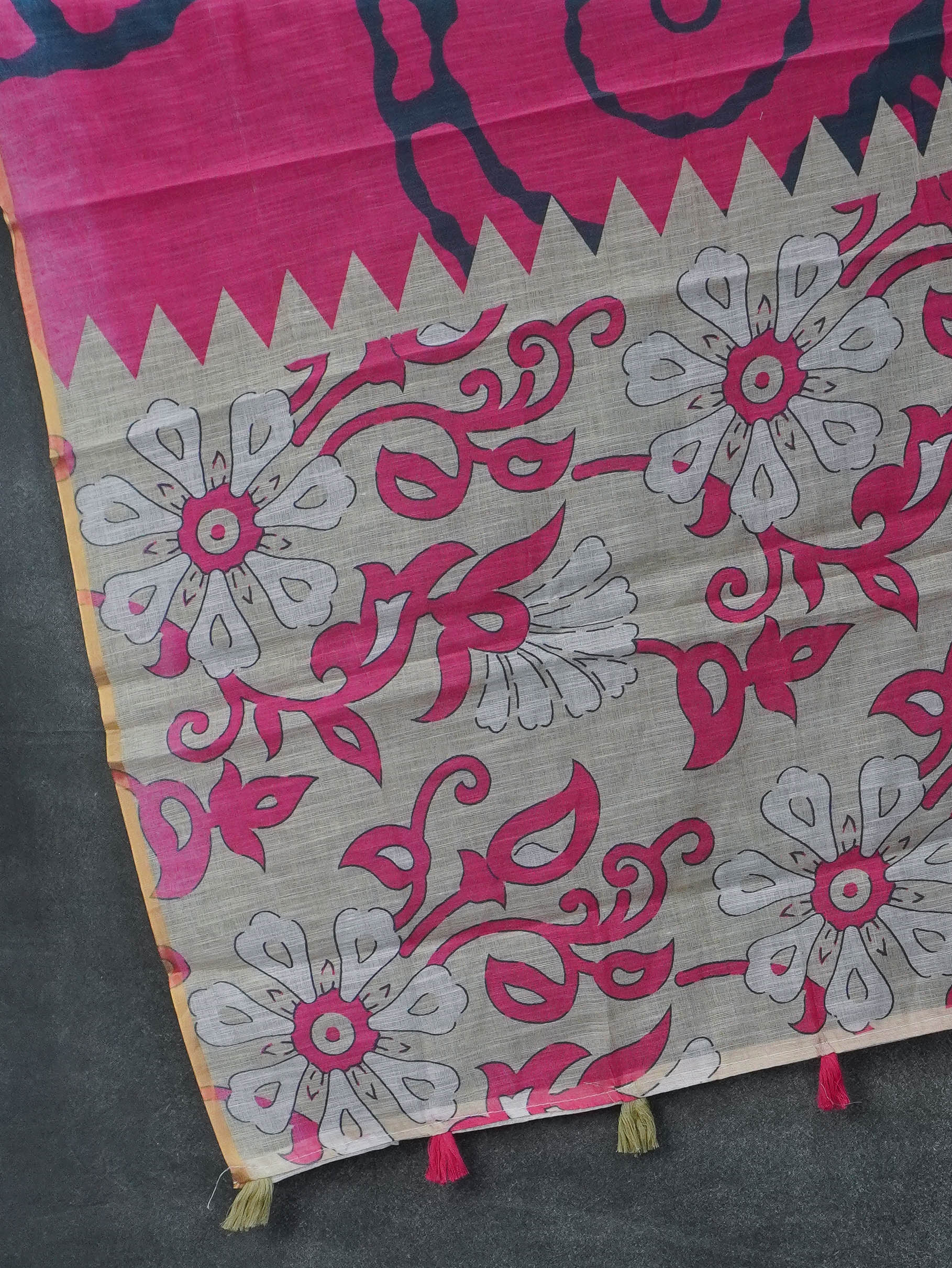 Chanderi Cotton Saree | TTDS3402